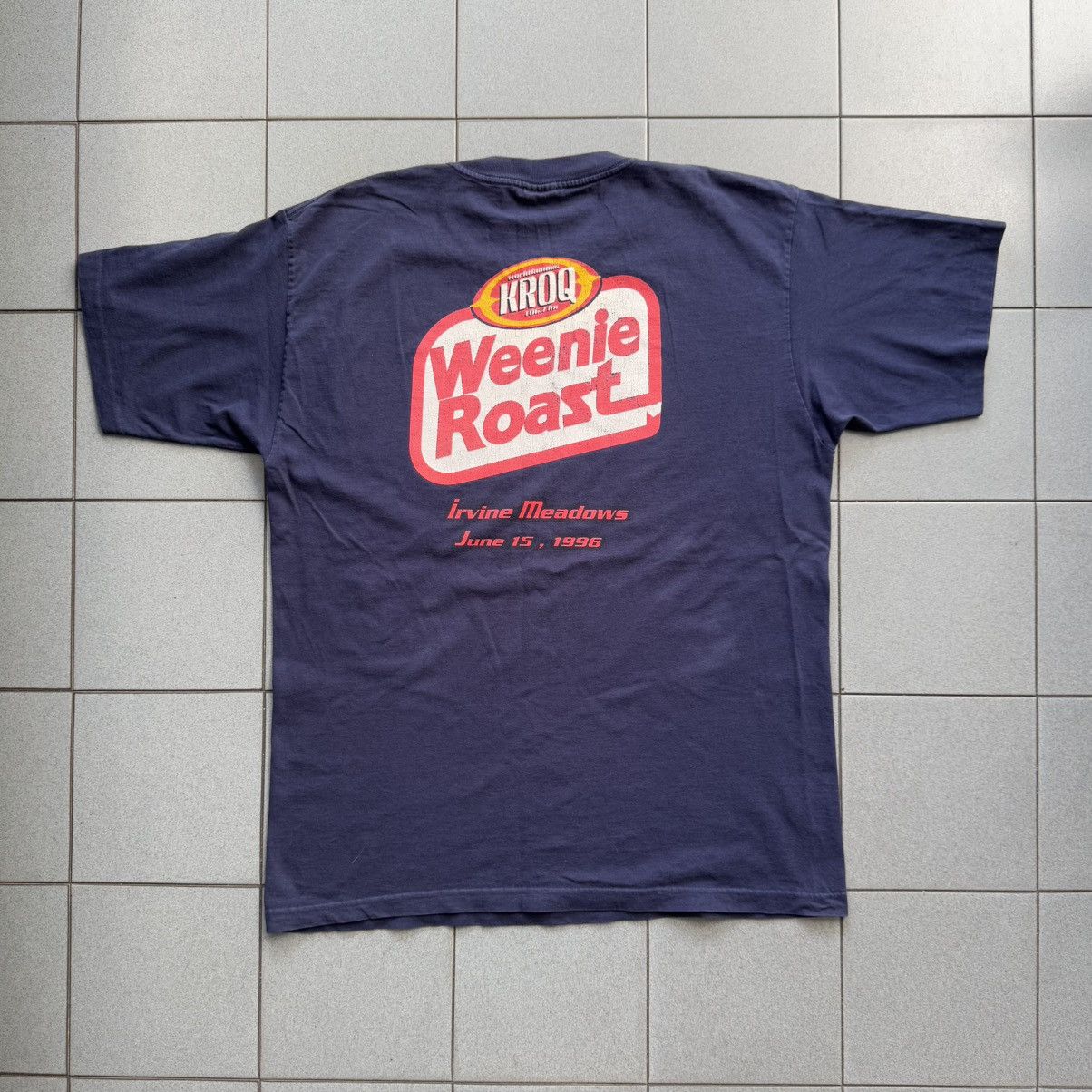 Vintage Vintage KROQ Weenie Roast 1996 Tee Size US XL / EU 56 / 4 - 6 Thumbnail