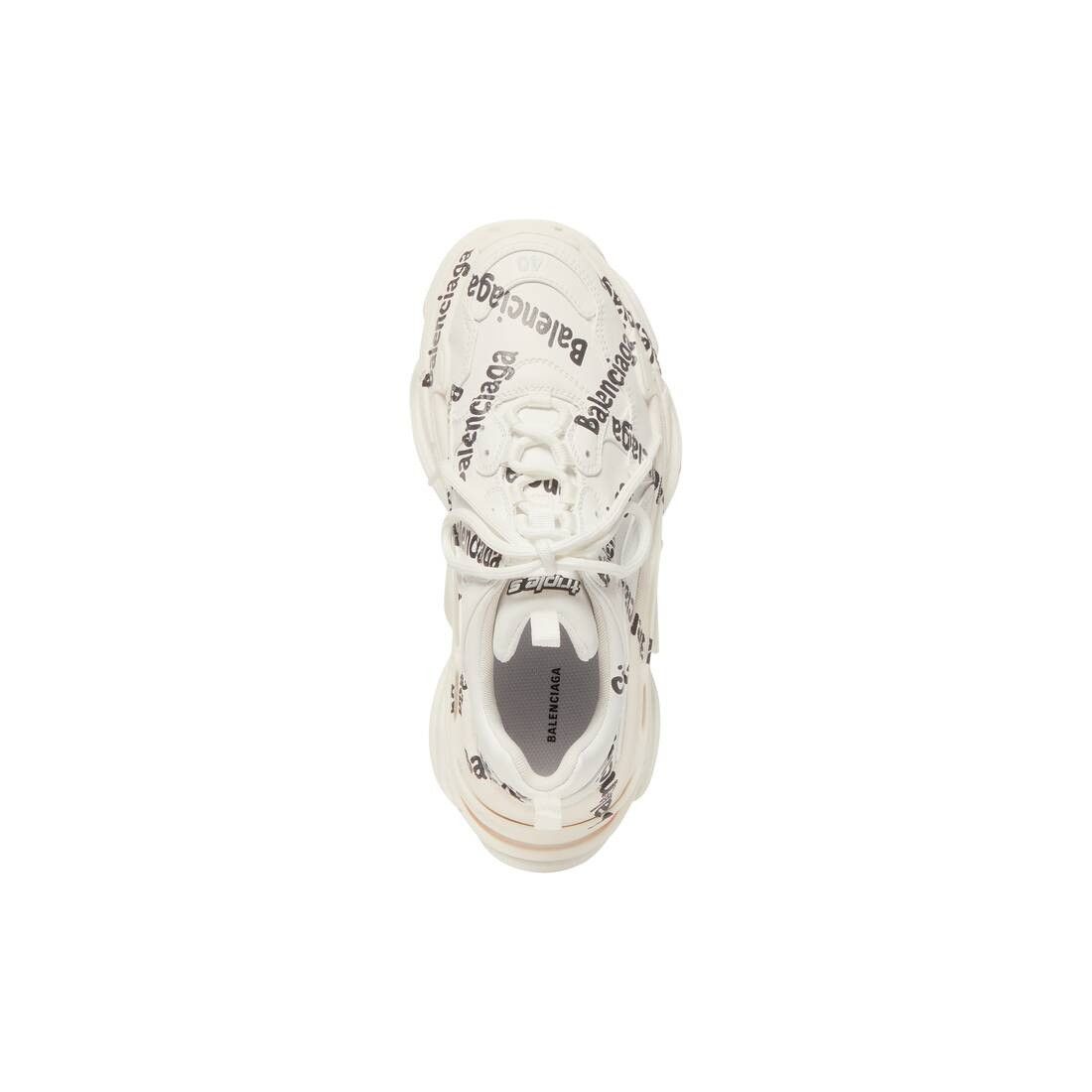 Balenciaga o1bcso1str1224 Triple S Logotype Sneakers in Off White/Black Size US 5 / IT 35 - 6 Thumbnail