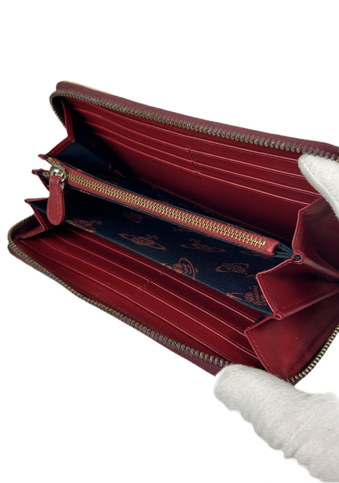 Vivienne Westwood Tartan Orb Zippy Wallet Size ONE SIZE - 3 Thumbnail