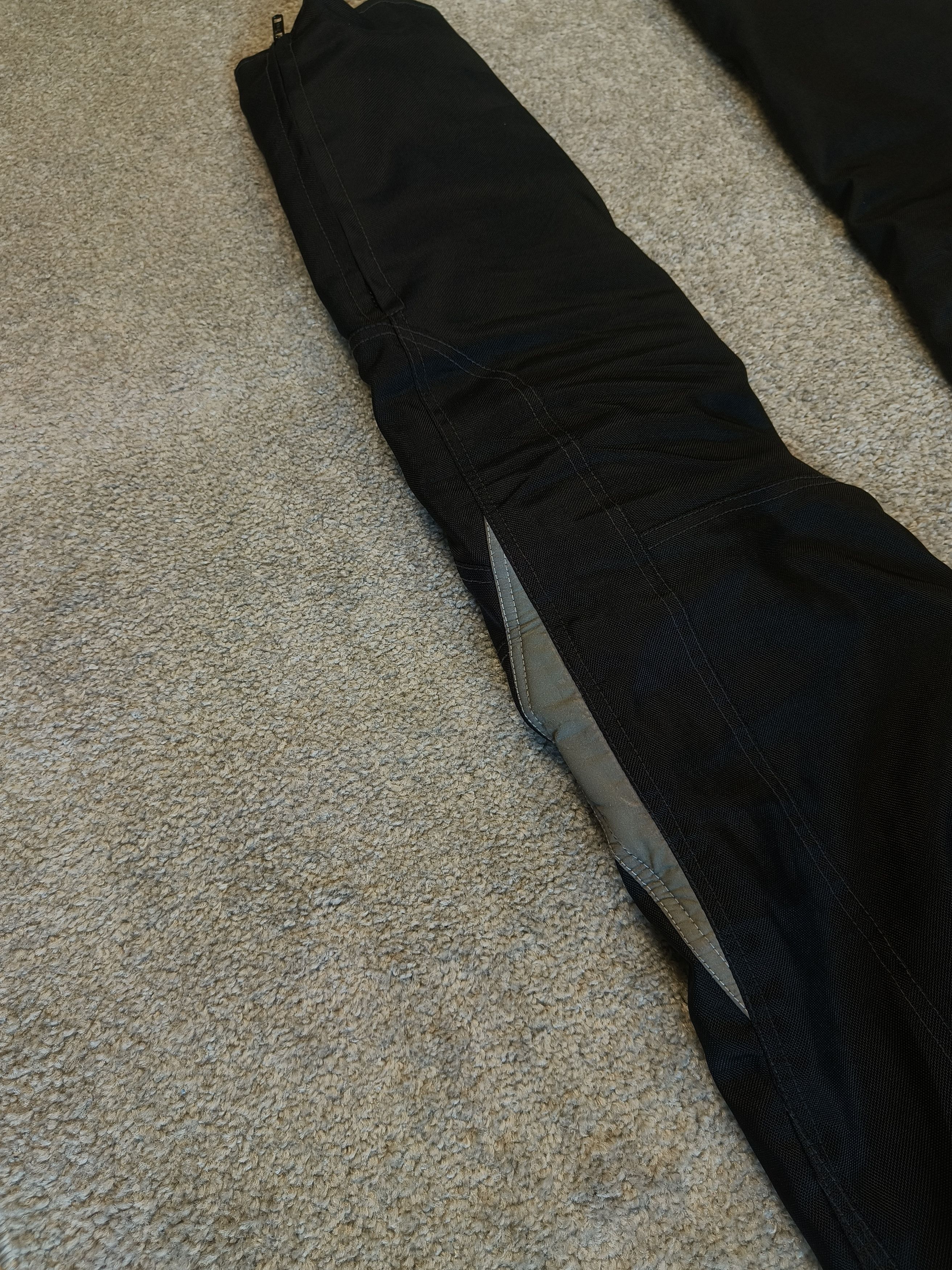 Vintage Held Motorcycle Pants Heavy-duty black textile riding pants Size US 31 - 8 Thumbnail