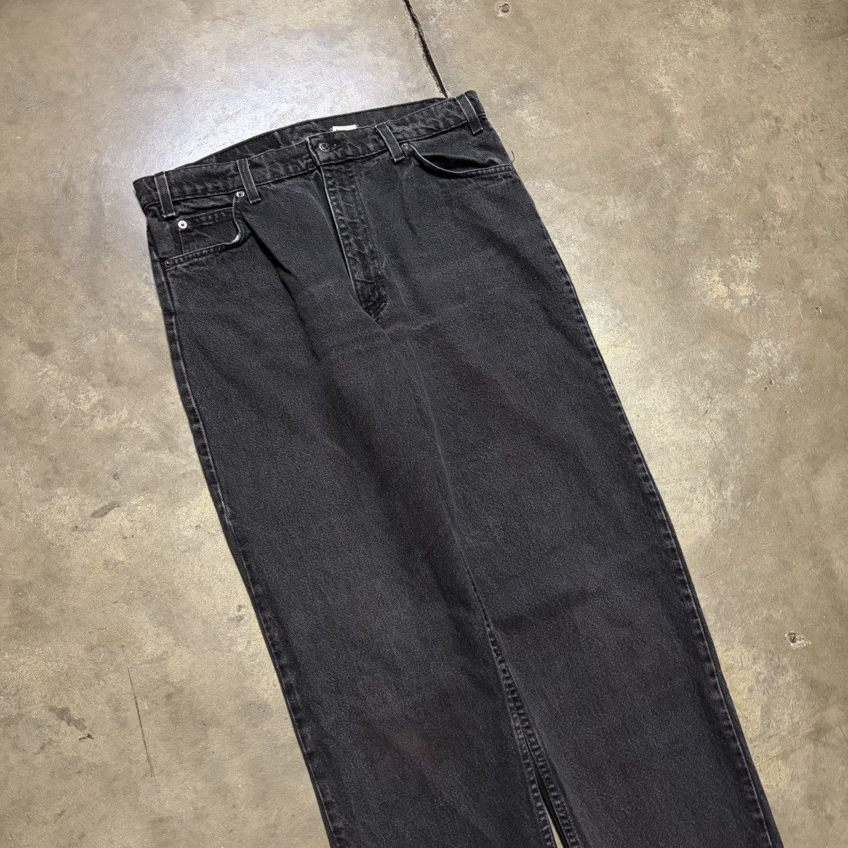 Levi's Vintage 90a Levis 550 Orange Tab Denim Jeans Relaxed Fit USA Size US 36 / EU 52 - 4 Thumbnail