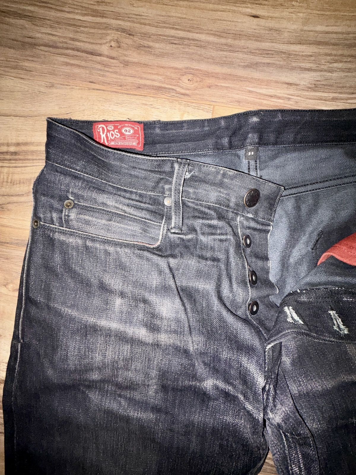 Freenote Cloth Frewnote Cloth Rios 02 Slim Straight Size US 33 - 2 Thumbnail