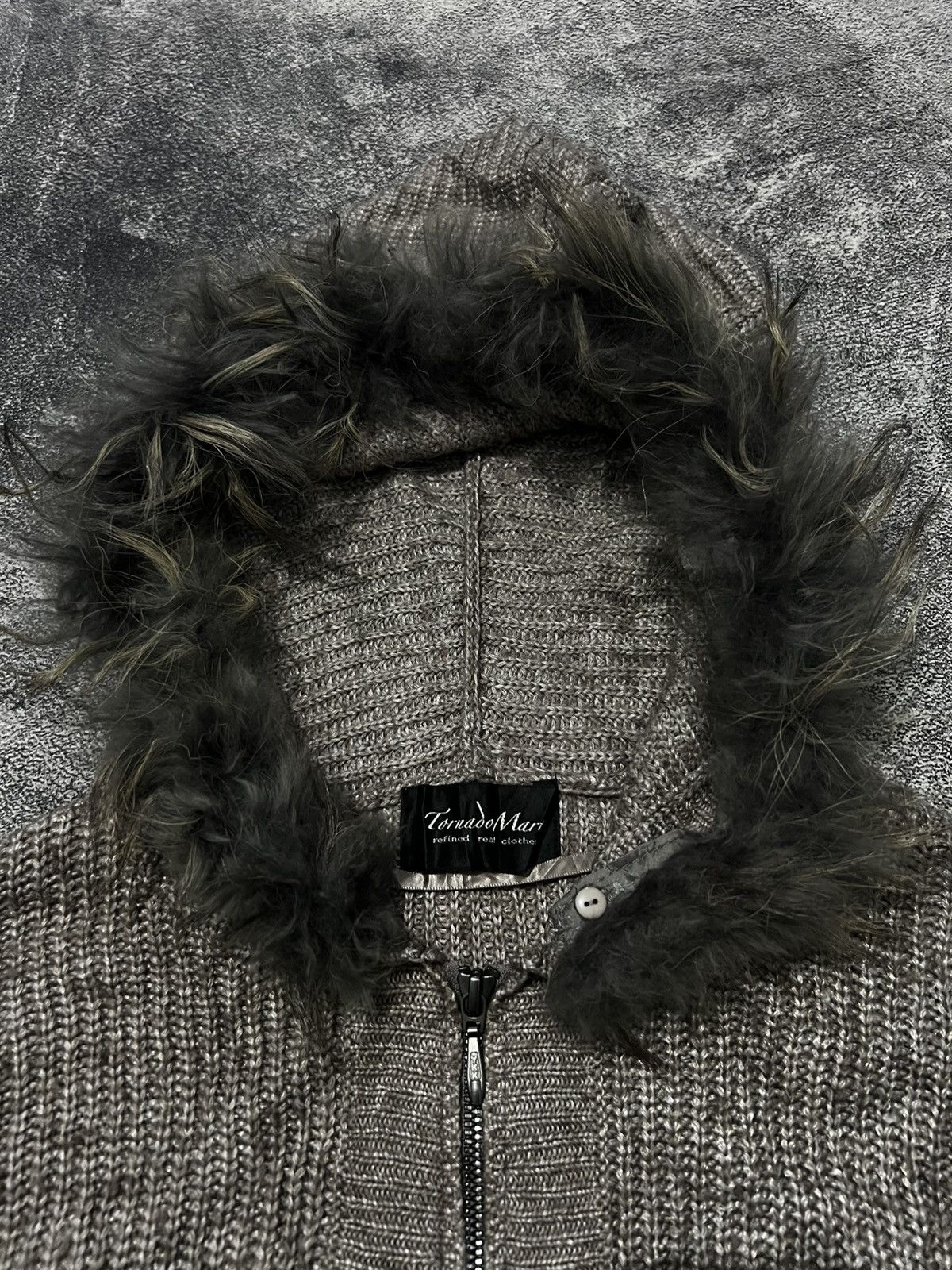 Tornado Mart Tornado Mart Fur Hoodie Size US L / EU 52-54 / 3 - 7 Thumbnail
