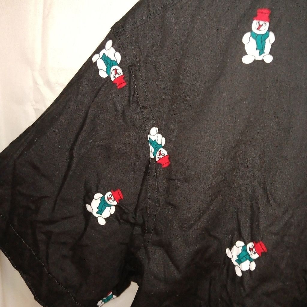 Eighth Avenue EighthAvenue, Christmas men's button front shirt, Med, nwt Size US M / EU 48-50 / 2 - 3 Thumbnail