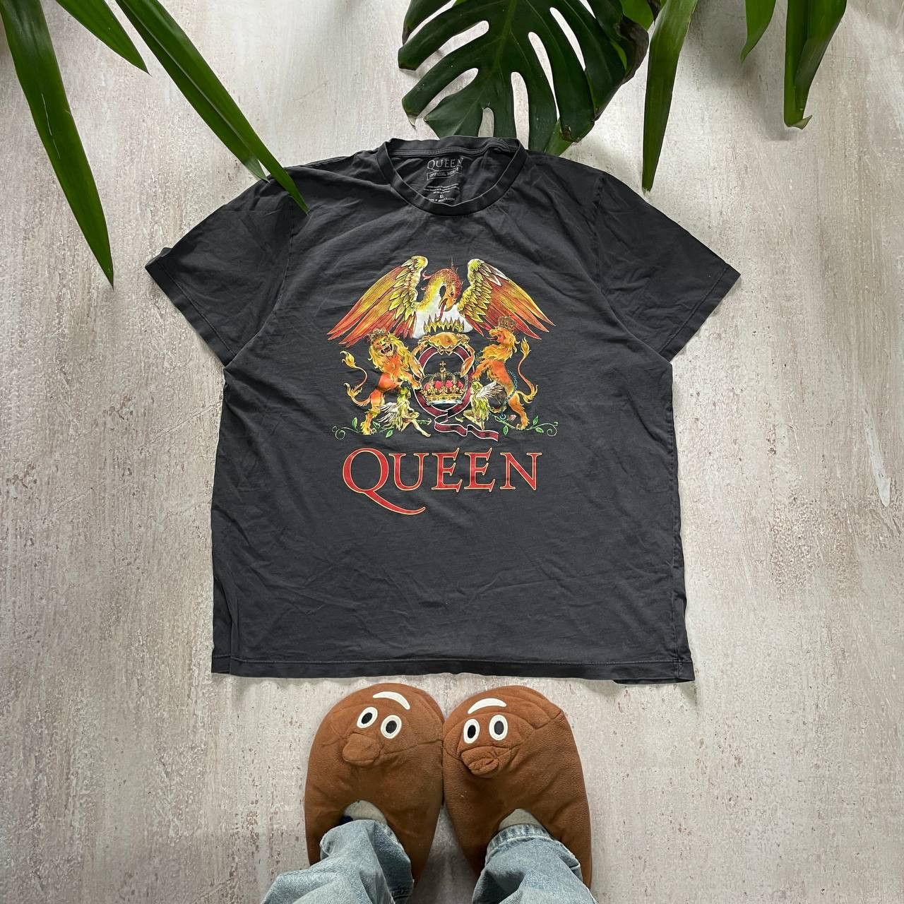 Band Tees × Vintage VINTAGE Y2K QUEEN TOUR OFFICIAL MERCH T SHIRT BAND Size US XL / EU 56 / 4 - 1 Thumbnail