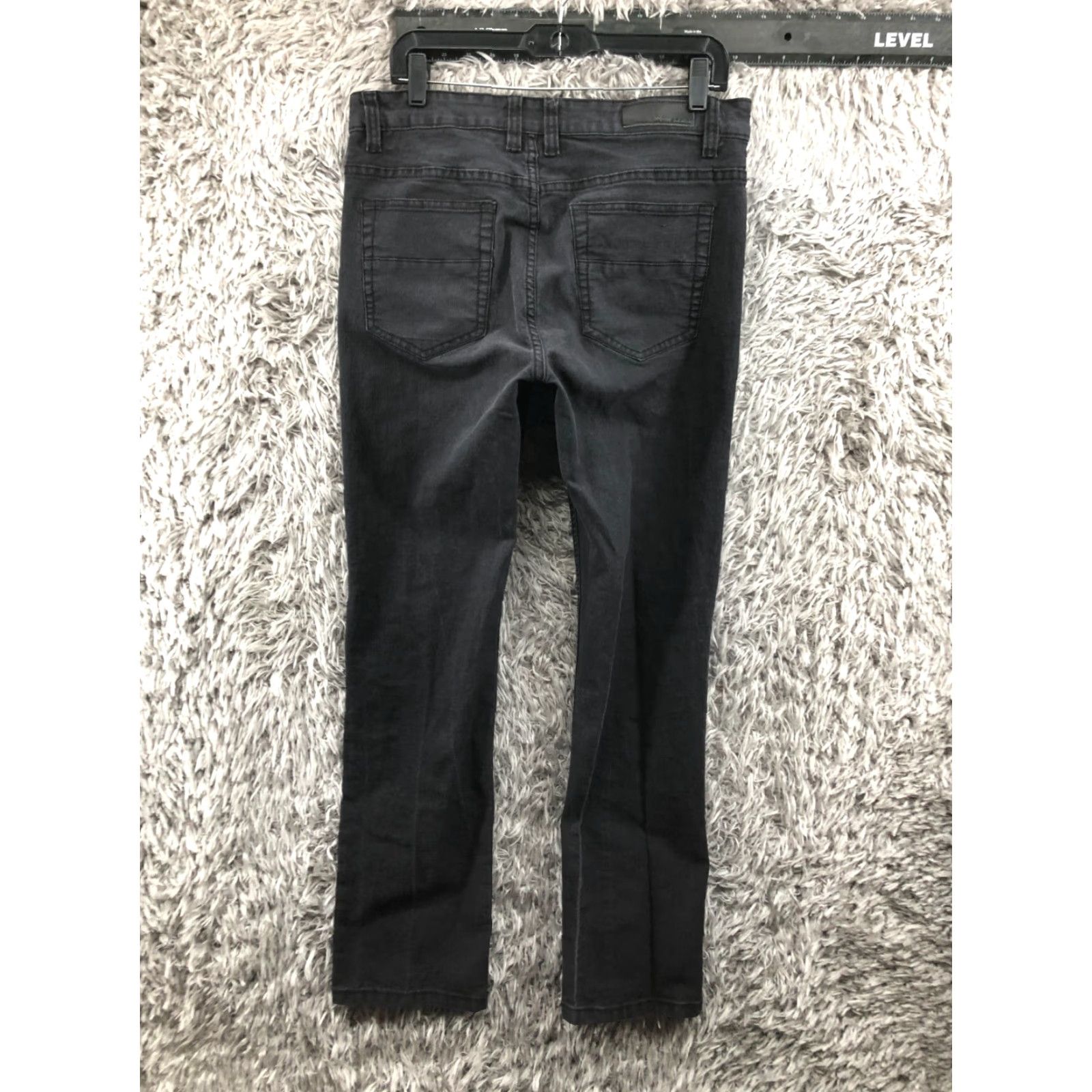 Vintage kayden k Jeans Size 34x32 Mens Mid Rise Dark Wash Black Straight 5-Pocket Denim Size US 34 / EU 50 - 5 Thumbnail