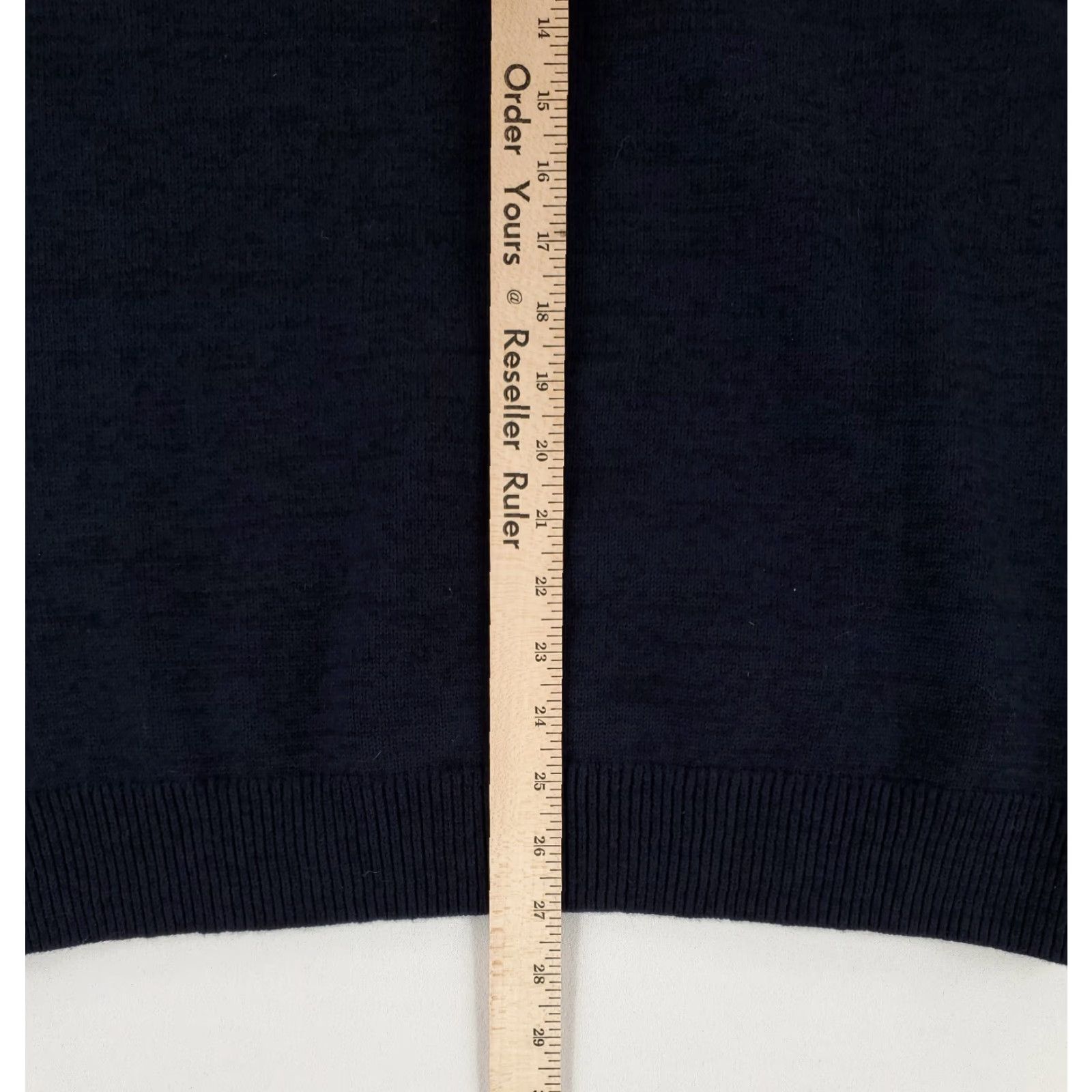 Carbon2Cobalt Carbon 2 Cobalt Roll Neck Sweater Cotton Nylon Wool Blend Navy Blue Mens L Size US L / EU 52-54 / 3 - 7 Thumbnail