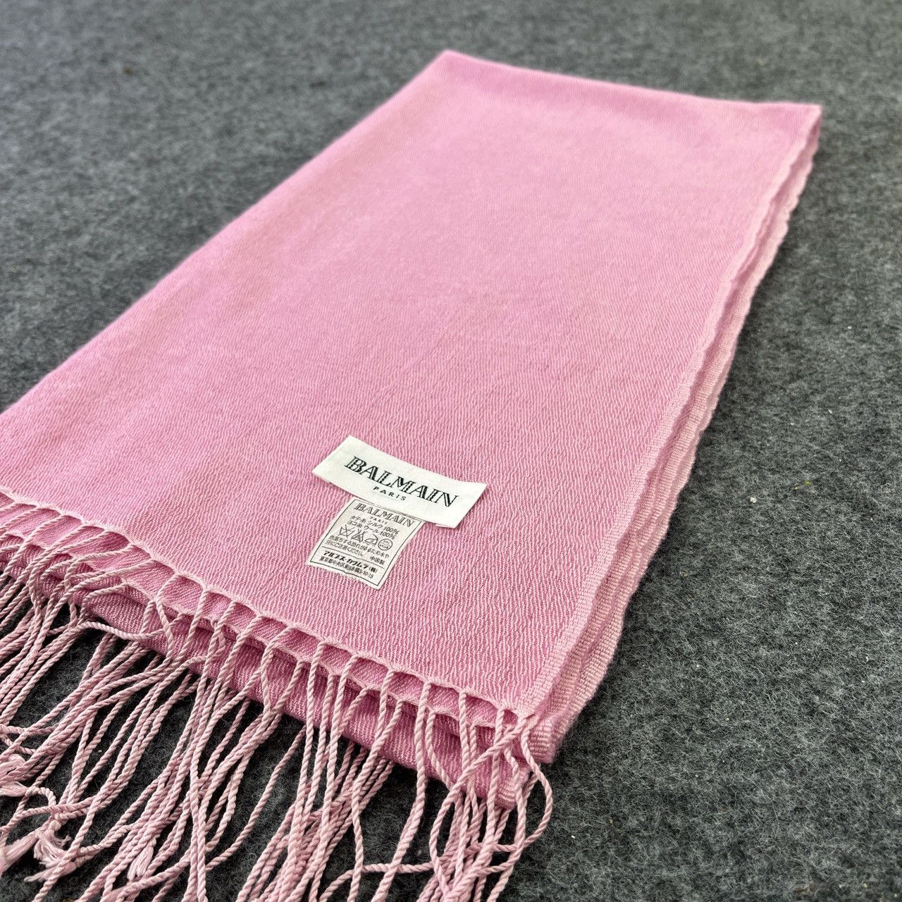 Pierre Balmain Vintage Balmain Scarf / Muffler / Neckwear T376 Size ONE SIZE - 7 Thumbnail