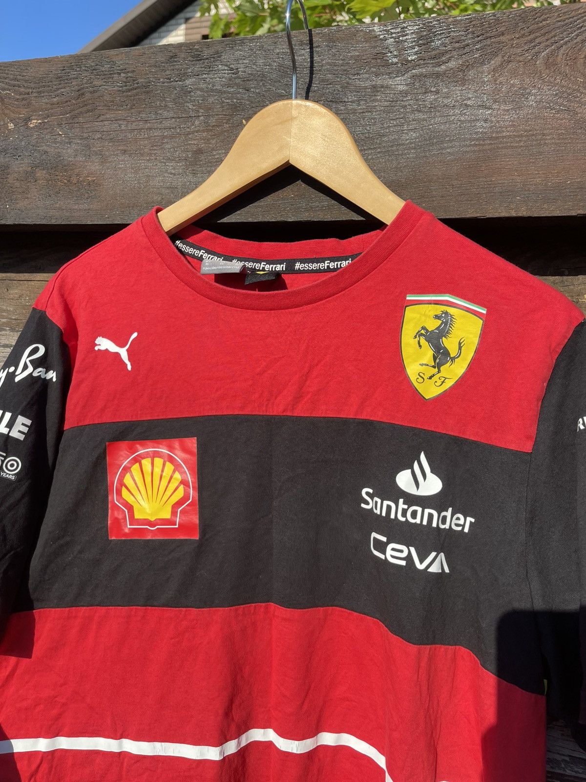 Ferrari × Puma Puma Ferrari #16 Charles Leclerc Formula 1 T-shirt jersey Size US XL / EU 56 / 4 - 7 Thumbnail