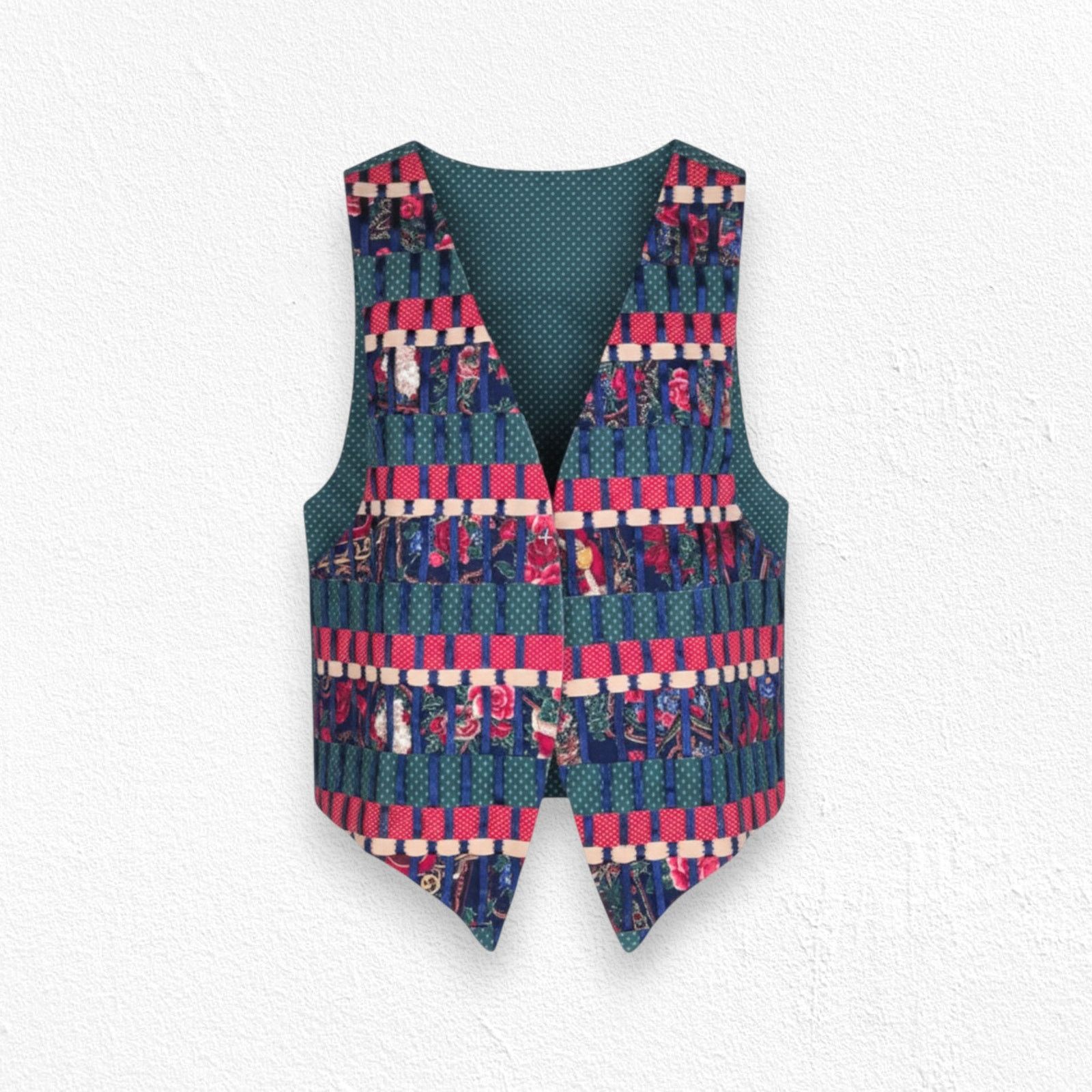 Handmade Vintage Handmade Christmas Open Vest Size Medium Size M / US 6-8 / IT 42-44 - 1 Thumbnail