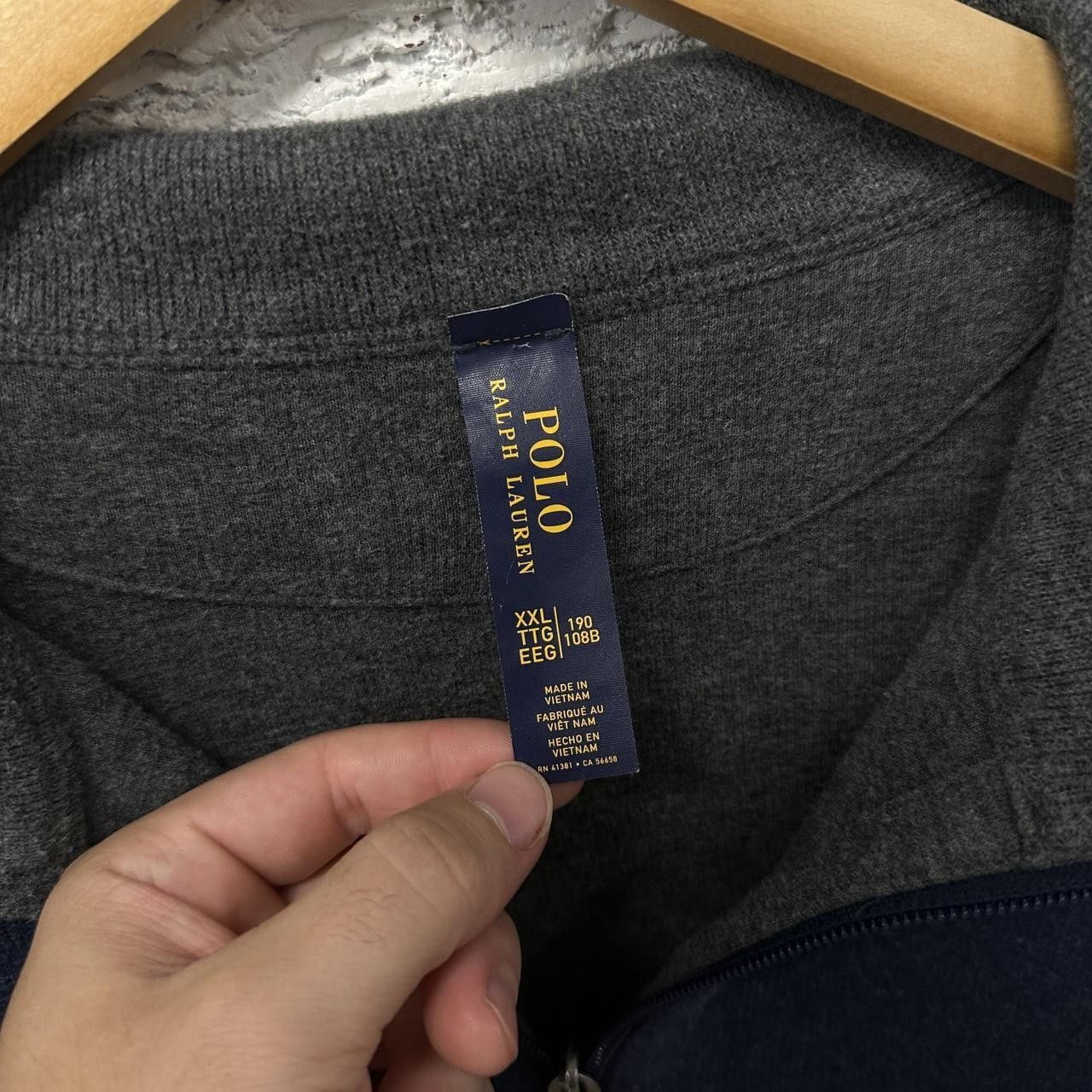 Polo Ralph Lauren Polo Ralph Lauren Reversible 1/4 Zip Jacket XXL Size US XXL / EU 58 / 5 - 5 Thumbnail