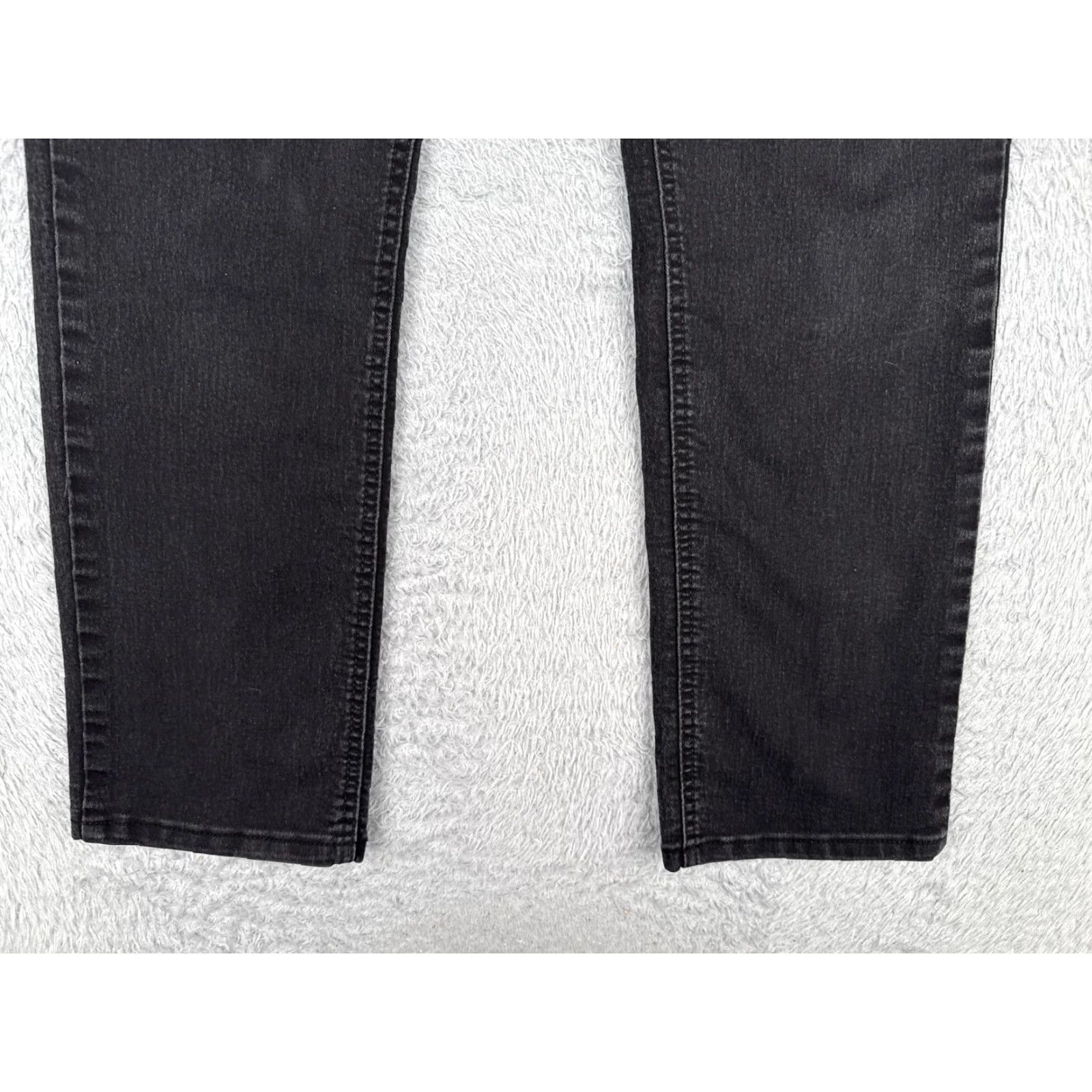 Jones New York Jones New York Jeans Womens 4 Black Lexington Straight Stretch Denim 5 Pocket Size 27" / US 4 / IT 40 - 2 Thumbnail