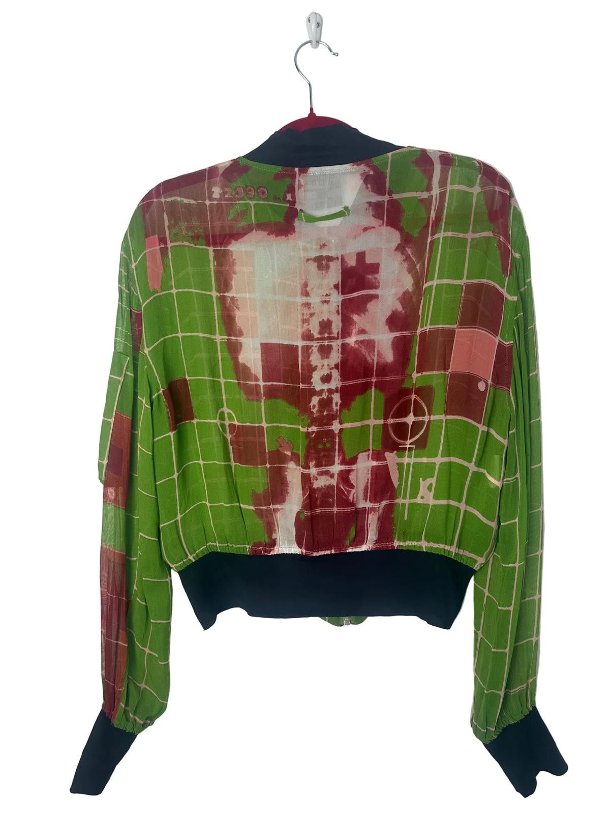 Jean Paul Gaultier Jean Paul Gaultier S/S 1996 X-Ray Mesh Bomber Jacket Size M / US 6-8 / IT 42-44 - 3 Thumbnail
