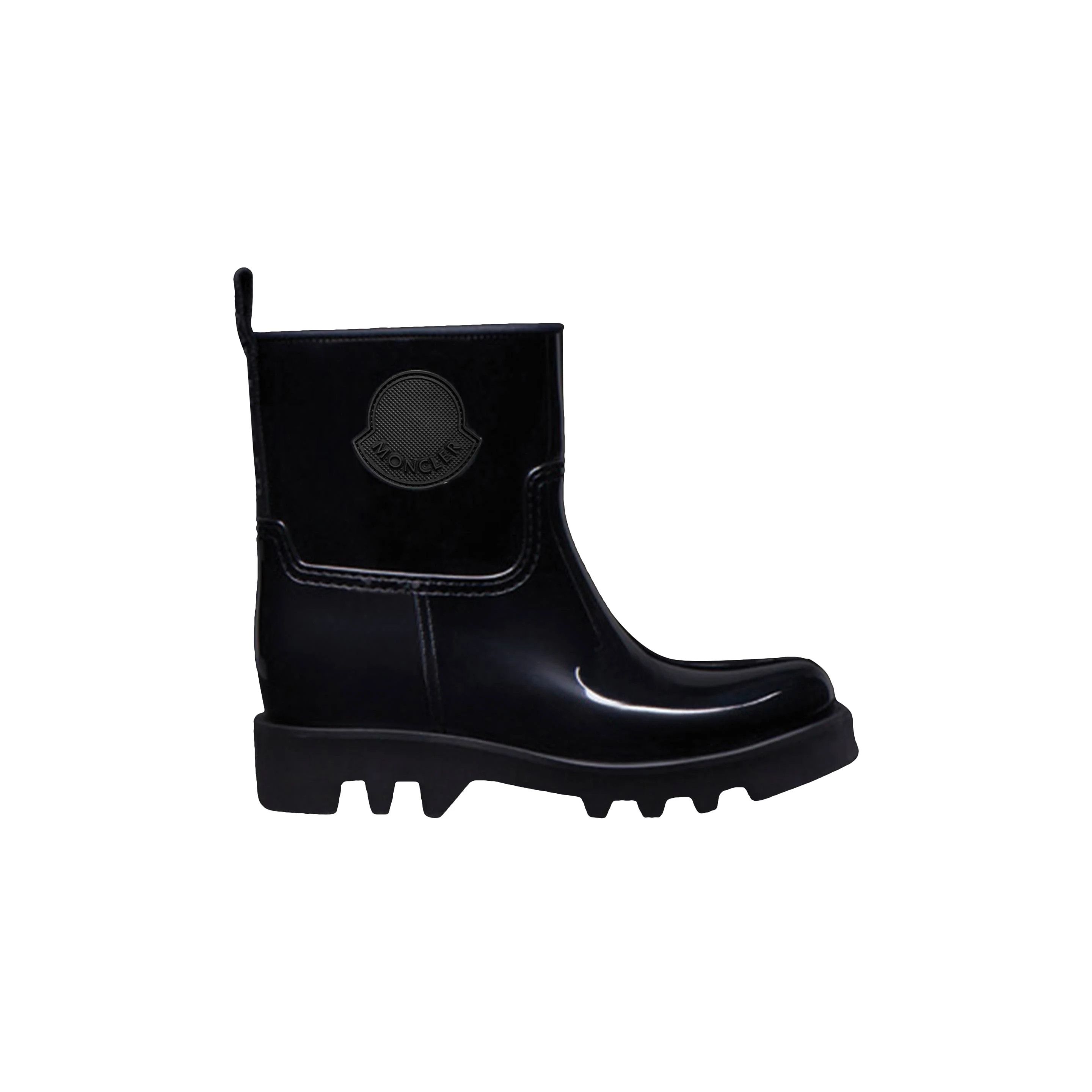 image of Moncler Os11X0124 Water Proof Rain Boots In Black, Women's