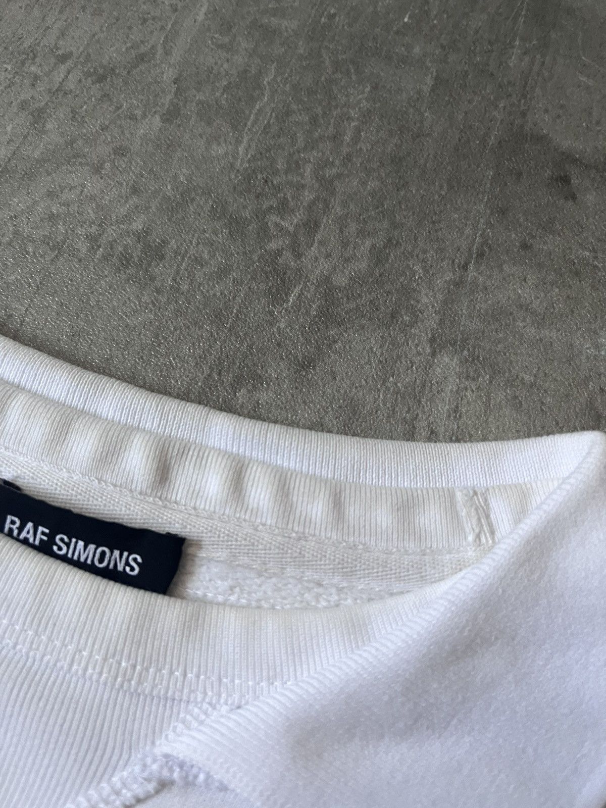 Raf Simons Raf Simons AW 19/20 white polo sweatshirt Size US M / EU 48-50 / 2 - 9 Thumbnail