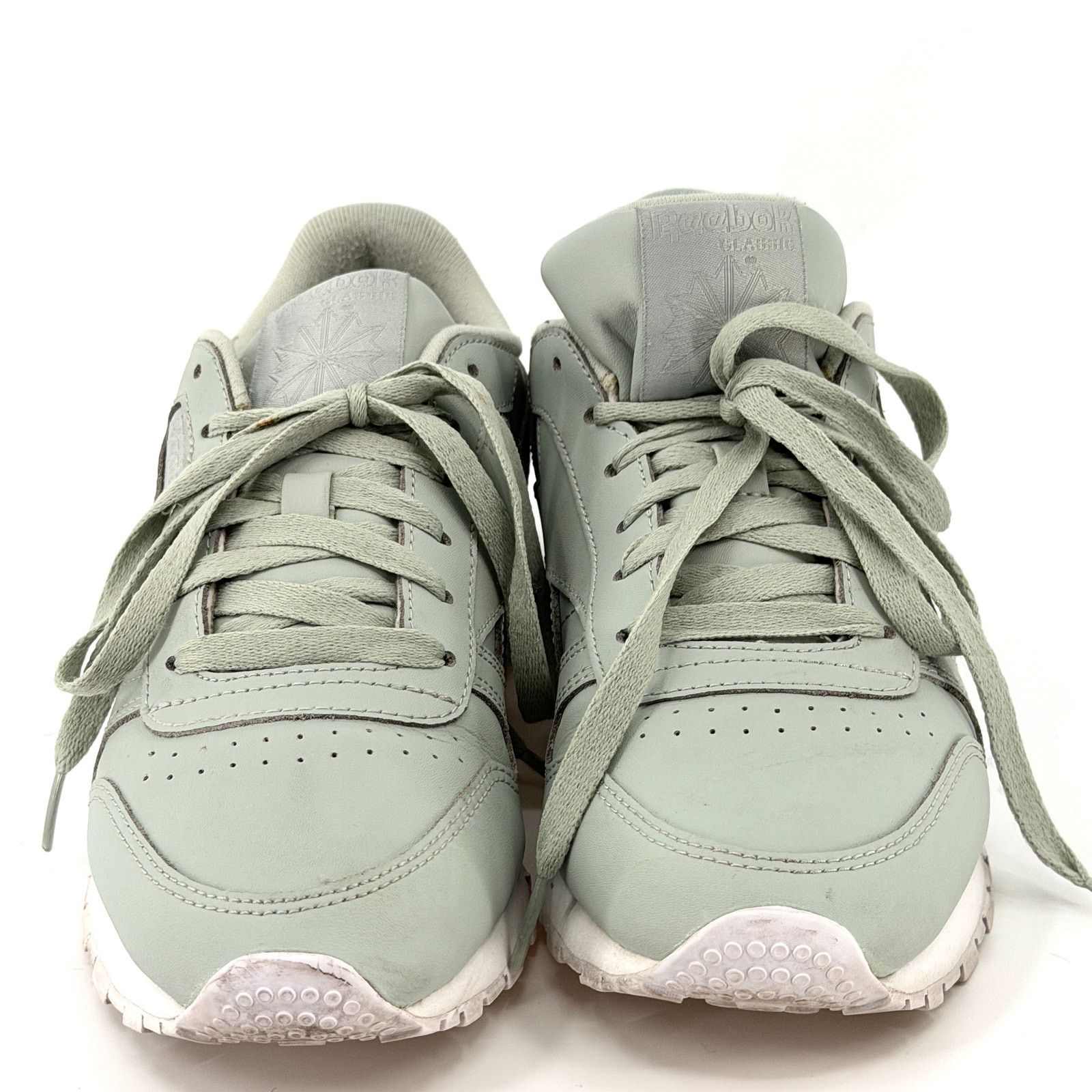 Reebok Reebok Sea Spray Green Genuine Leather Classic Sneakers Size US 7.5 / IT 37.5 - 4 Thumbnail