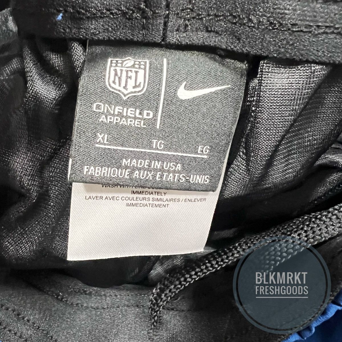 Nike Nike Storm-FIT NFL Pants Made In USA Blue XL Size US 35 - 4 Thumbnail