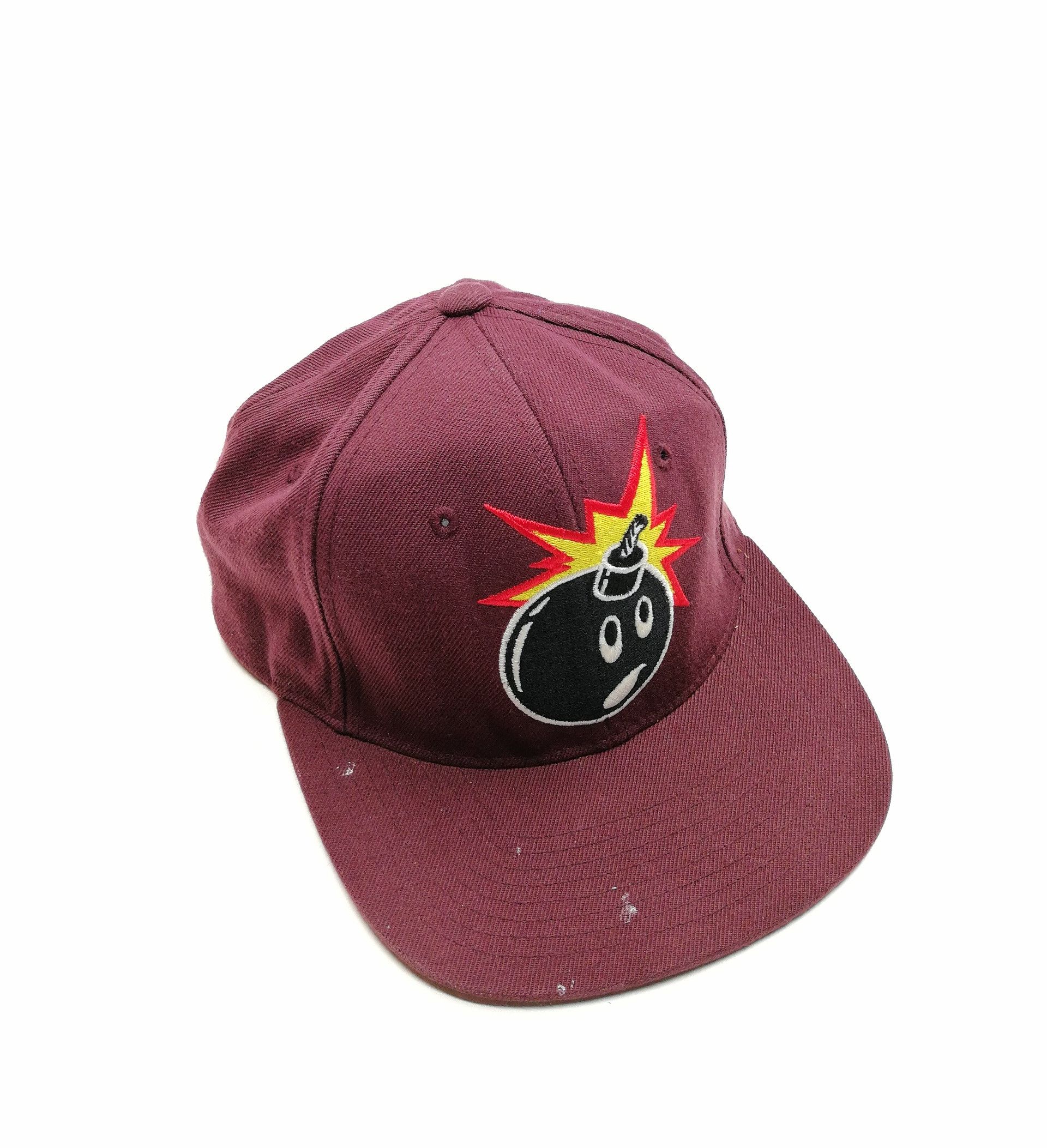The Hundreds The Hundreds Trucker Hat Cap Snapback Burgundy Size ONE SIZE - 1 Thumbnail
