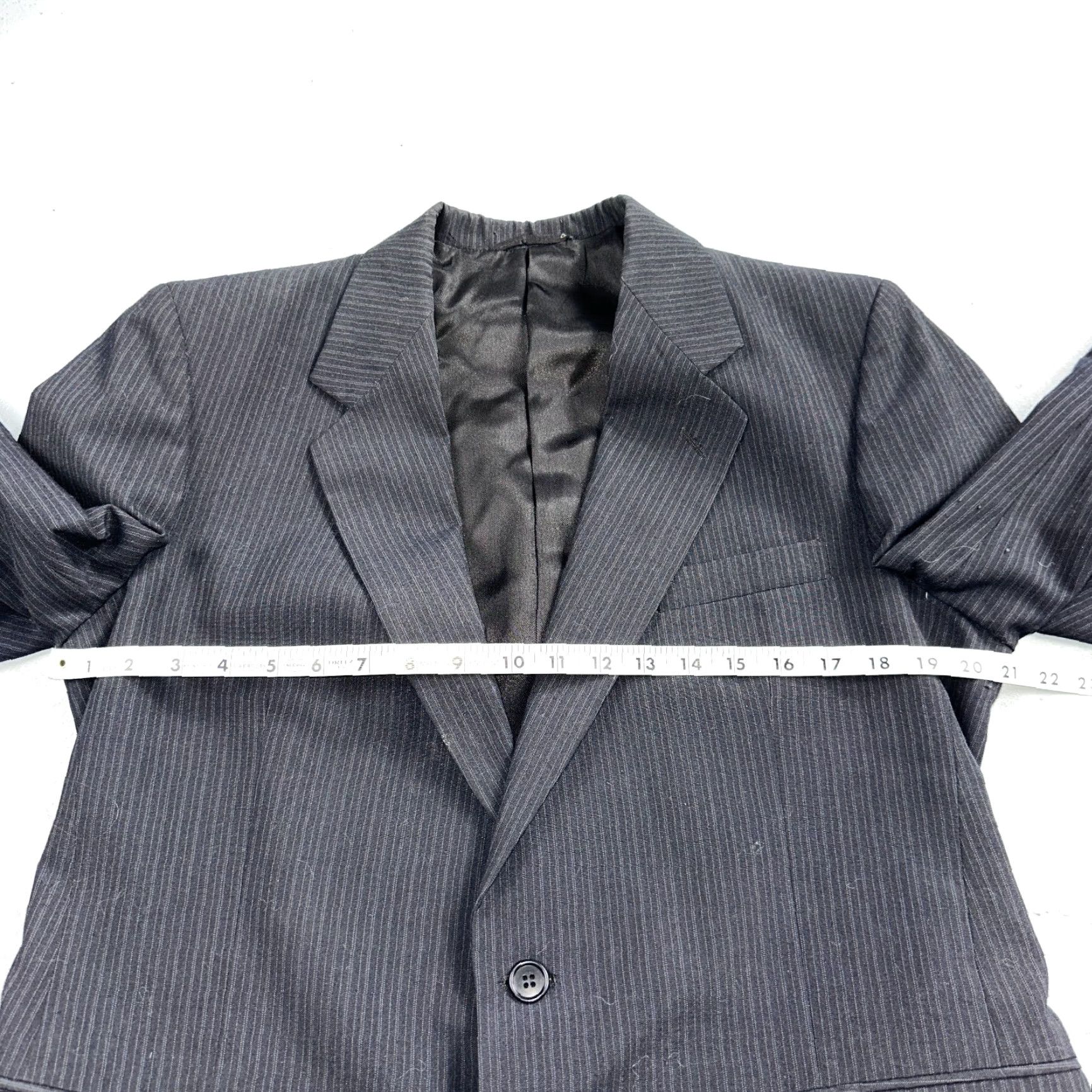 American Trench VINTAGE American Trend Mens 3 Piece Suit Jacket Coat Pants Vest 1970s Rockabilly Black Size 42 Size 42R - 4 Thumbnail