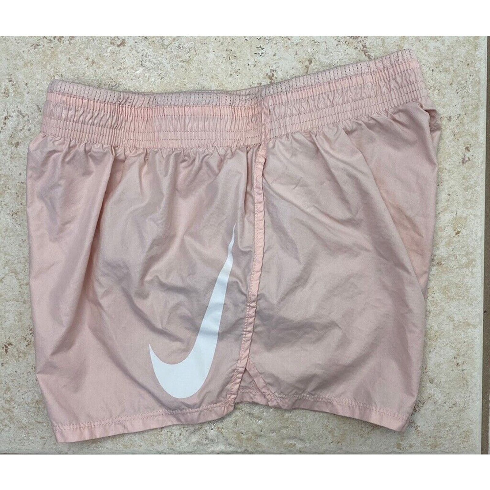 Nike Nike Women's Dri-Fit 3" Running Shorts Lined Pink Swoosh Size 24" / US 00 / IT 34 - 1 Thumbnail