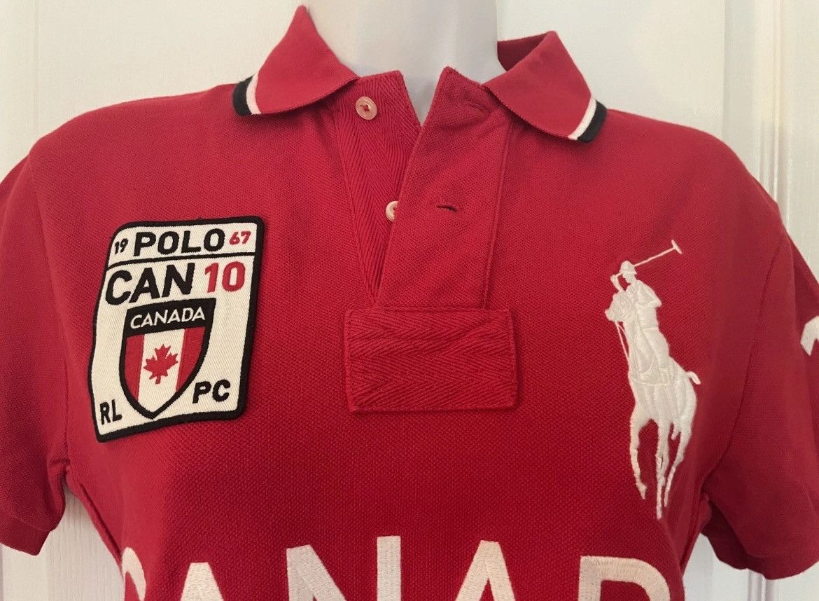 Polo Ralph Lauren *RARE* Polo Ralph Lauren Canada Shirt Size US XS / EU 42 / 0 - 3 Thumbnail