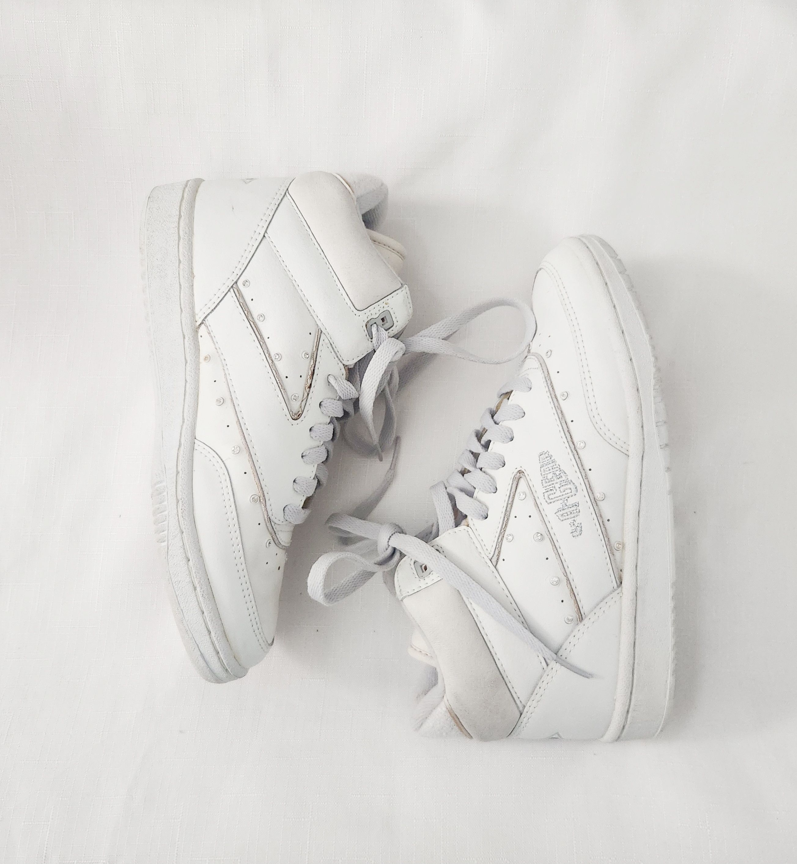 La Gear × Vintage L.A Gear Vintage Rare Womens Size 8 1993 Hi white rhinestone Size US 8 / IT 38 - 8 Thumbnail