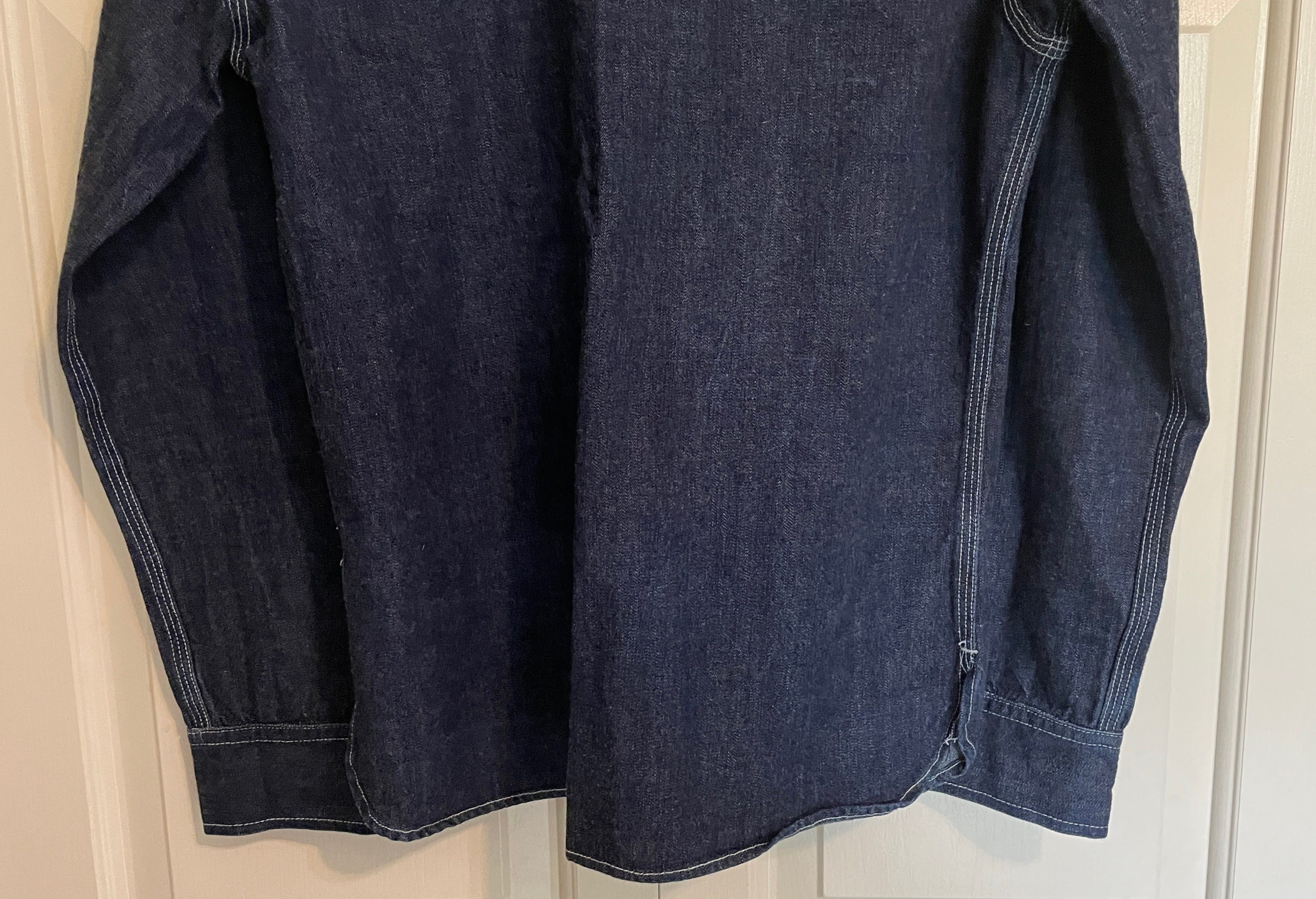 Rogue Territory Selvedge Denim Workshirt S-M Size US S / EU 44-46 / 1 - 11 Thumbnail