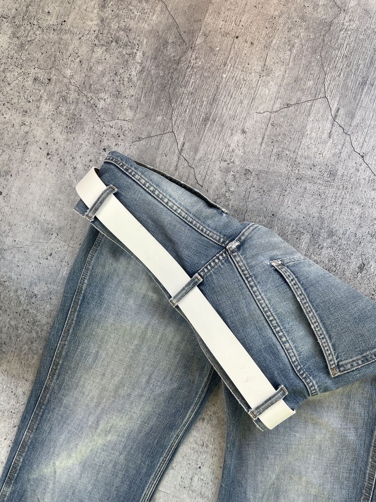 Ariat × Japanese Brand × Vintage Ariat leather y2k belt with metal inserts Size ONE SIZE - 5 Thumbnail