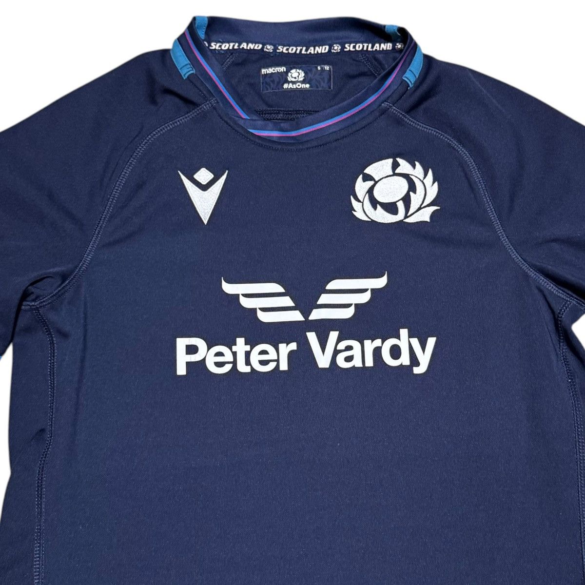 Macron MACRON RUGBY SCOTLAND 2021/2022 HOME SHIRT JERSEY SMALL Size US S / EU 44-46 / 1 - 2 Thumbnail