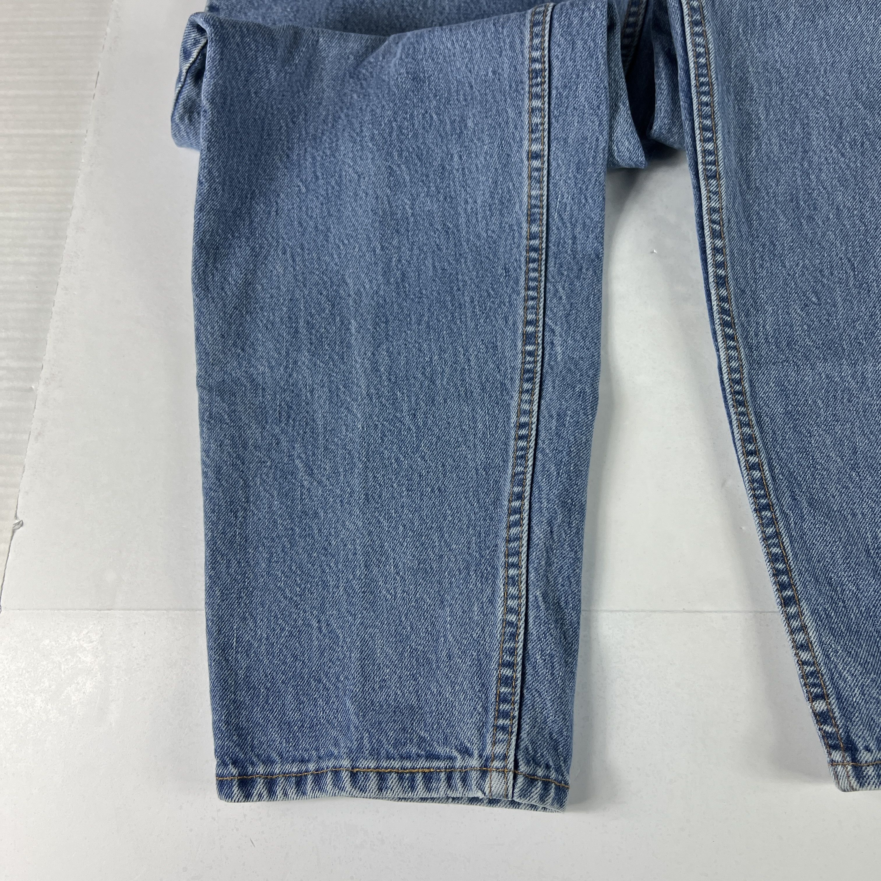 Levi's × Vintage VTG 90s Levi's Jeans 560 Loose Tapered Blue Cotton Denim Size US 32 / EU 48 - 7 Thumbnail