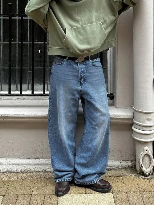 Japanese Brand × Vintage Vintage 2000s Retro Denim Jeans Loose fit Size US 32 / EU 48 - 1 Thumbnail
