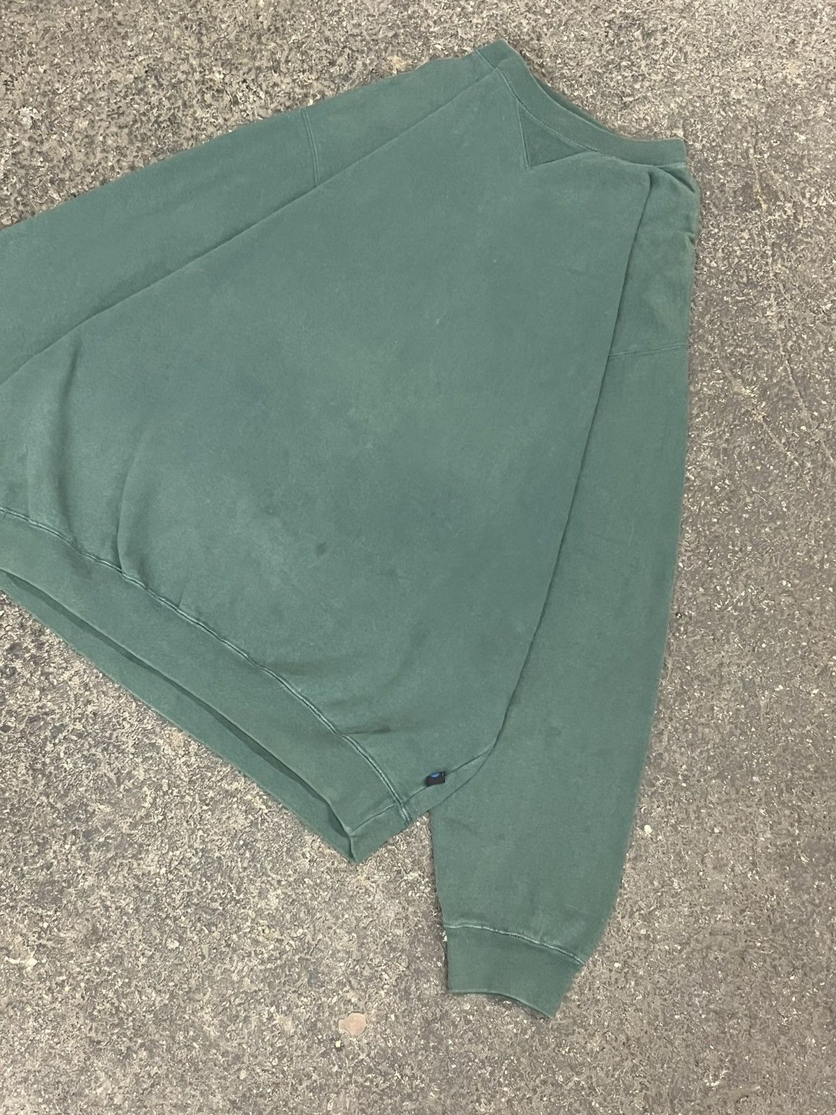 Russell Athletic × Vintage Blank boxy fit sweatshirt russell style earth tone green Size US L / EU 52-54 / 3 - 4 Thumbnail