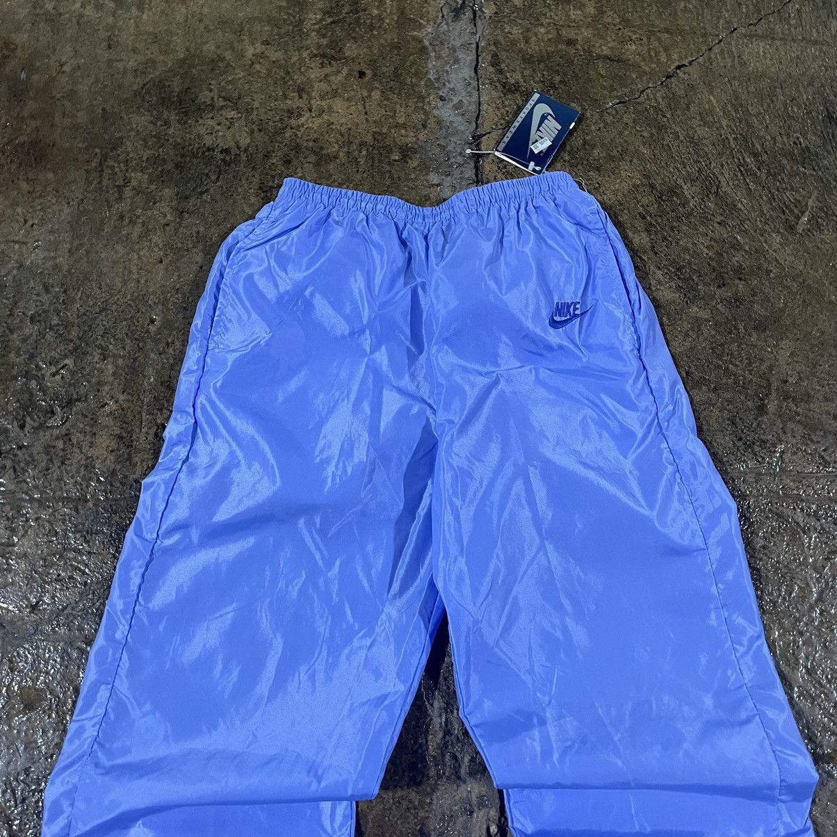 Nike × Vintage Crazy Vintage 80s Nike Mini Swoosh Track Pants NWT Unique Size US 26 / EU 42 - 4 Thumbnail