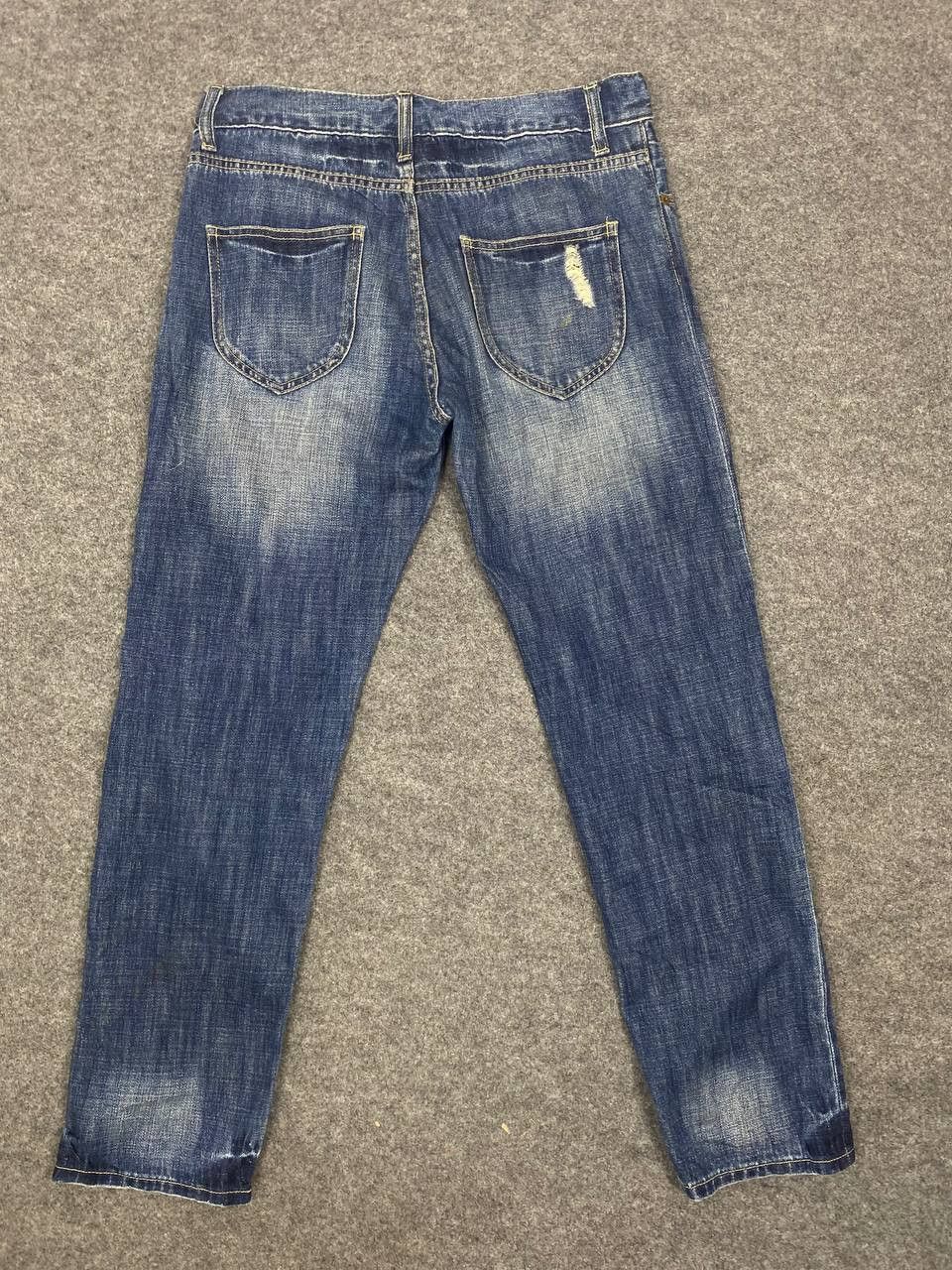 LOWRYS FARM lowrys farm japanese brand distressed denim nice design Size US 34 / EU 50 - 1 Thumbnail