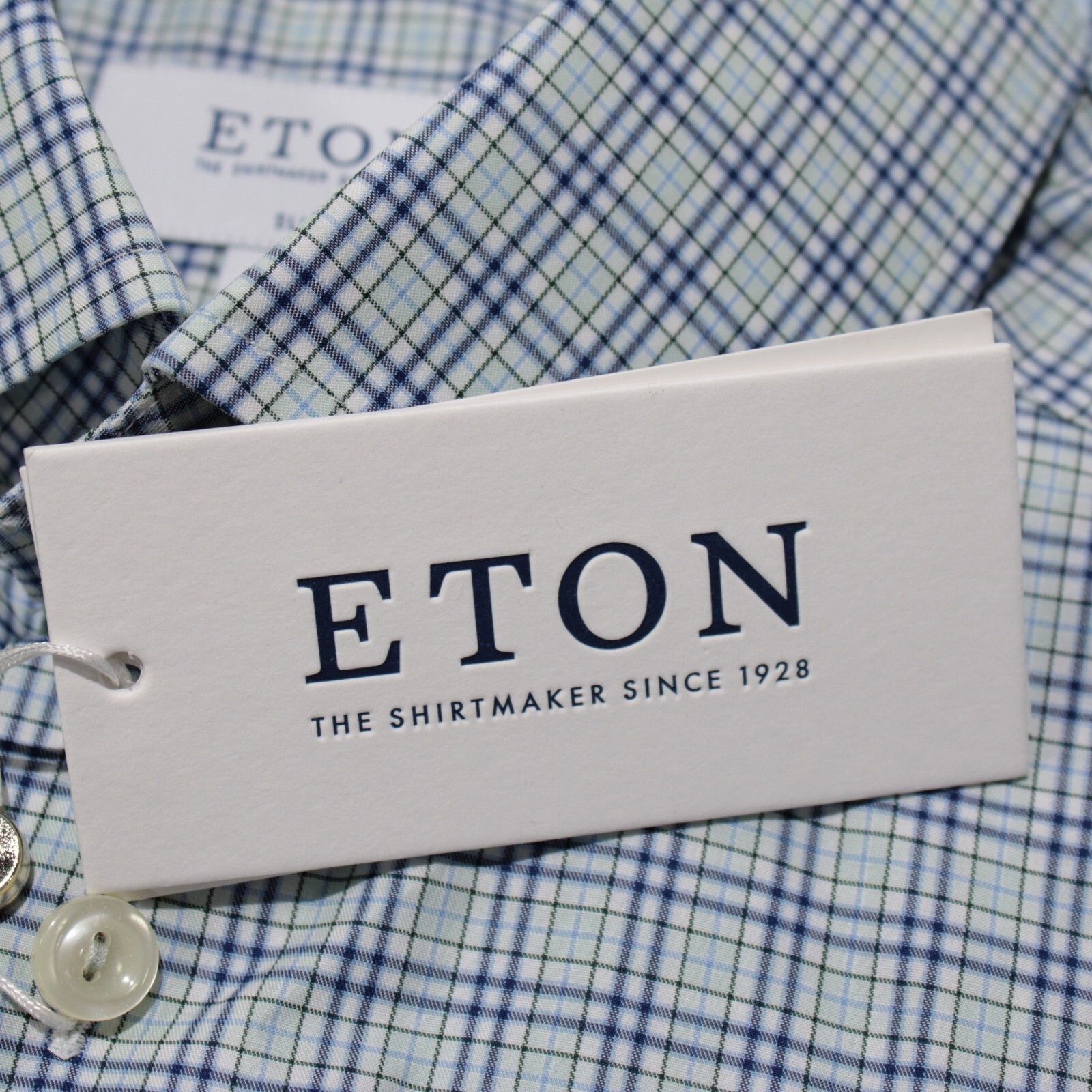 Eton Eton New with tags Shirt Size S US In Blue Size US S / EU 44-46 / 1 - 7 Thumbnail
