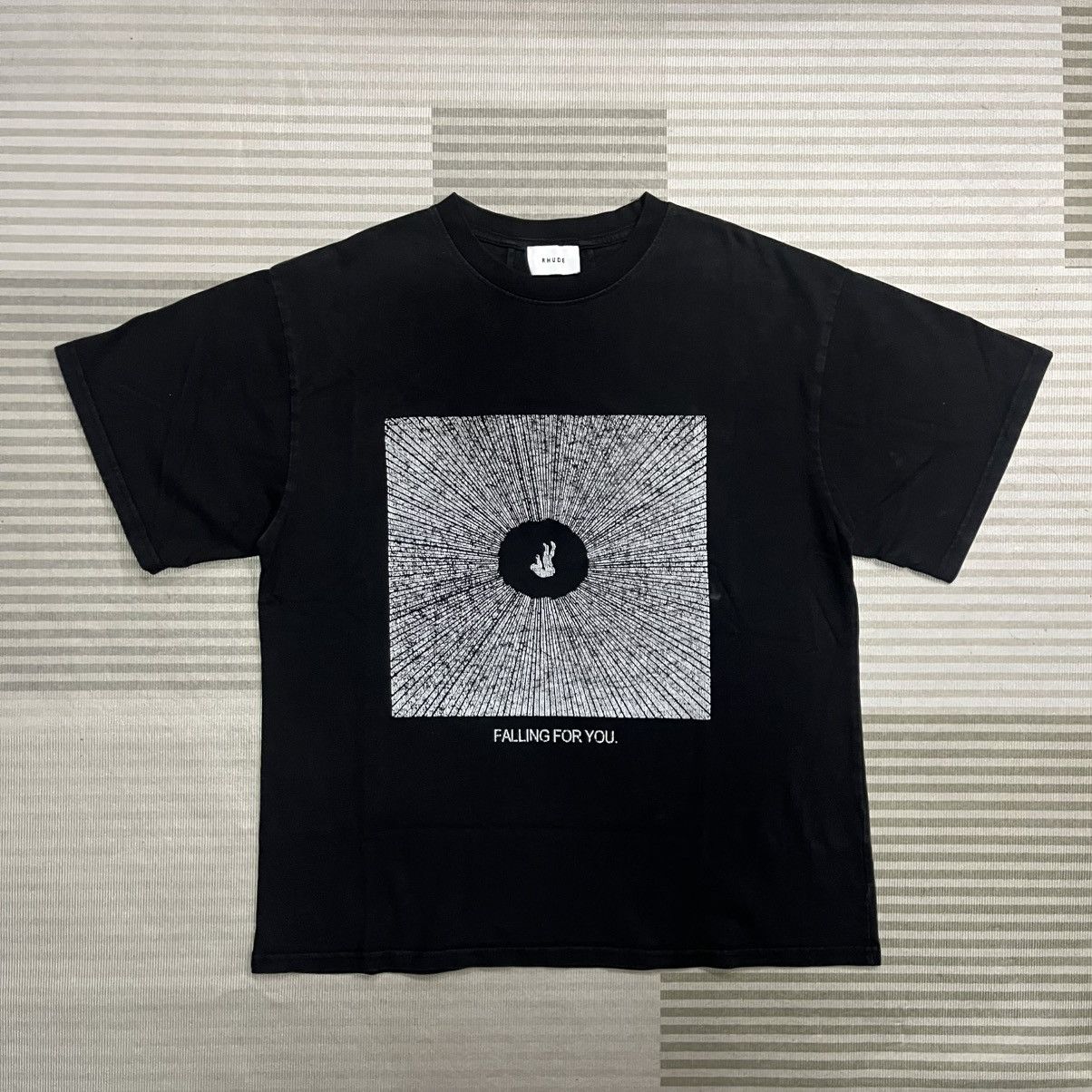 Rhude Rhude Falling For You Graphic Tshirt Size US M / EU 48-50 / 2 - 1 Thumbnail