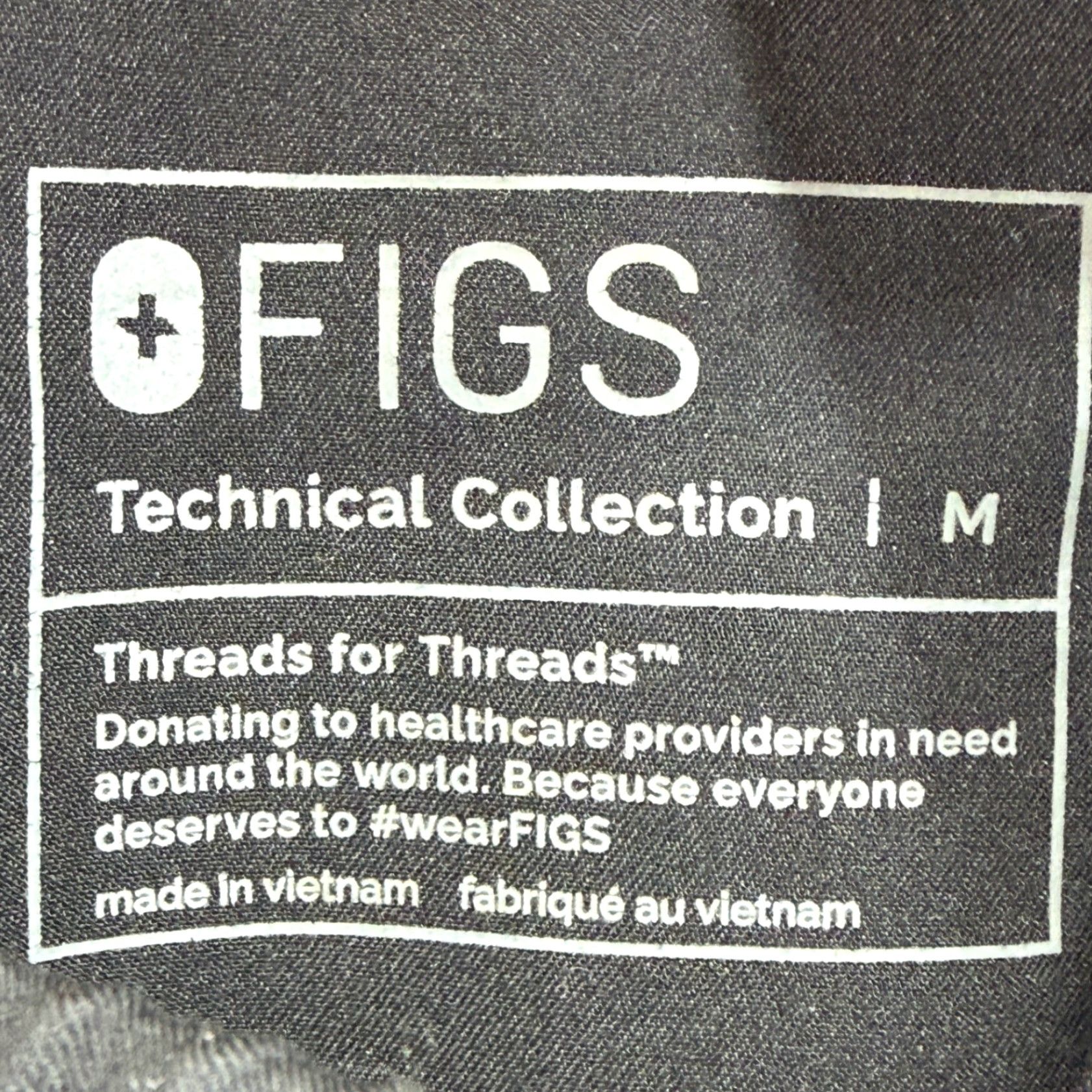 Vintage FIGS Technical Collection Mens Medium Black Jogger Scrub Pants MXXSW2004 M Size US 31 - 4 Thumbnail