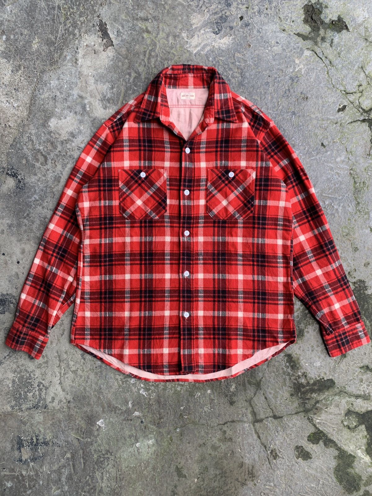 Sugar Cane Heavy Flannel Sugar Cane Double Pocket Large Size US L / EU 52-54 / 3 - 3 Thumbnail