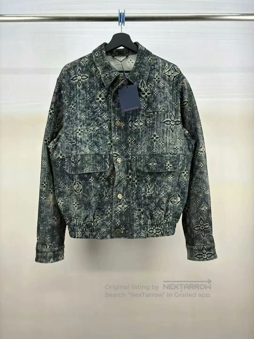 Louis Vuitton louis vuitton full print denim jacket 2023. Size US L / EU 52-54 / 3 - 1 Thumbnail