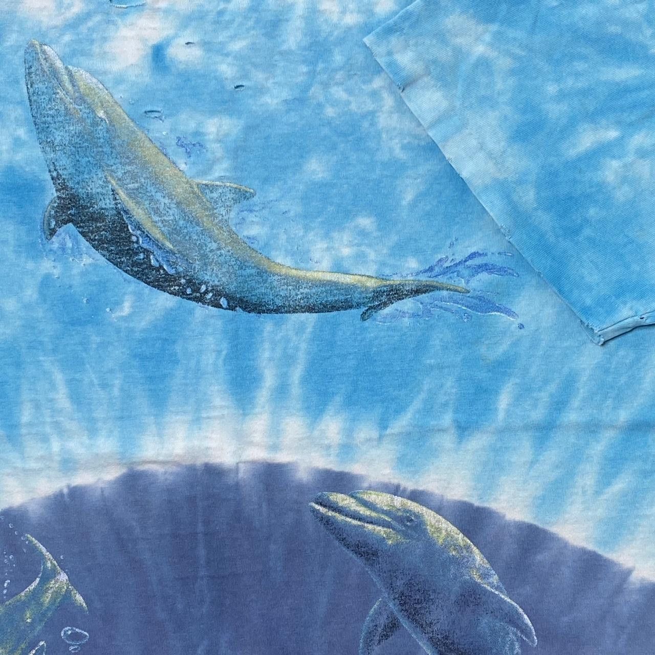 Other Vintage Dolphins Tie-Dye Thrashed Nature Tee Size Large Size US L / EU 52-54 / 3 - 3 Thumbnail