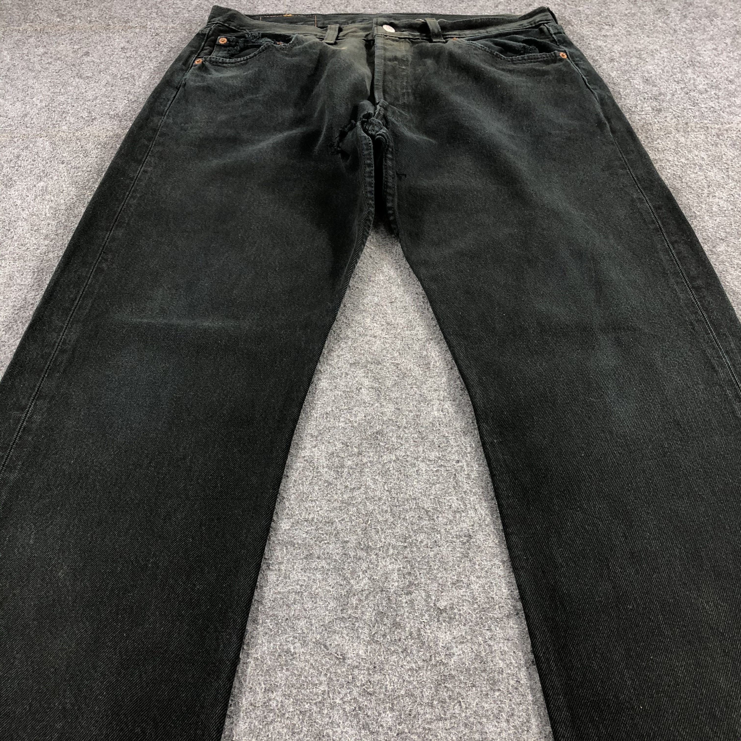Levi's × Vintage Vintage 90s Levis 501 Jeans-JM1619 Size US 34 / EU 50 - 3 Thumbnail