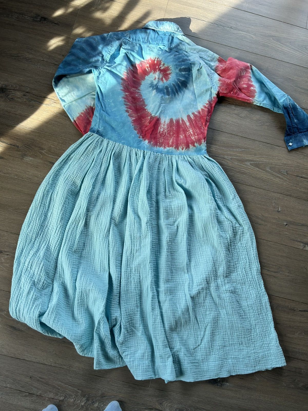 Thom Browne Thom Browne tie dye maxi dress summer S-M Size S / US 4 / IT 40 - 8 Thumbnail
