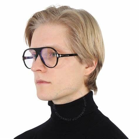 Tom Ford Tom Ford Men Eyeglasses Pilot FT5012-B/V 001 BRAND NEW Size ONE SIZE - 13 Thumbnail