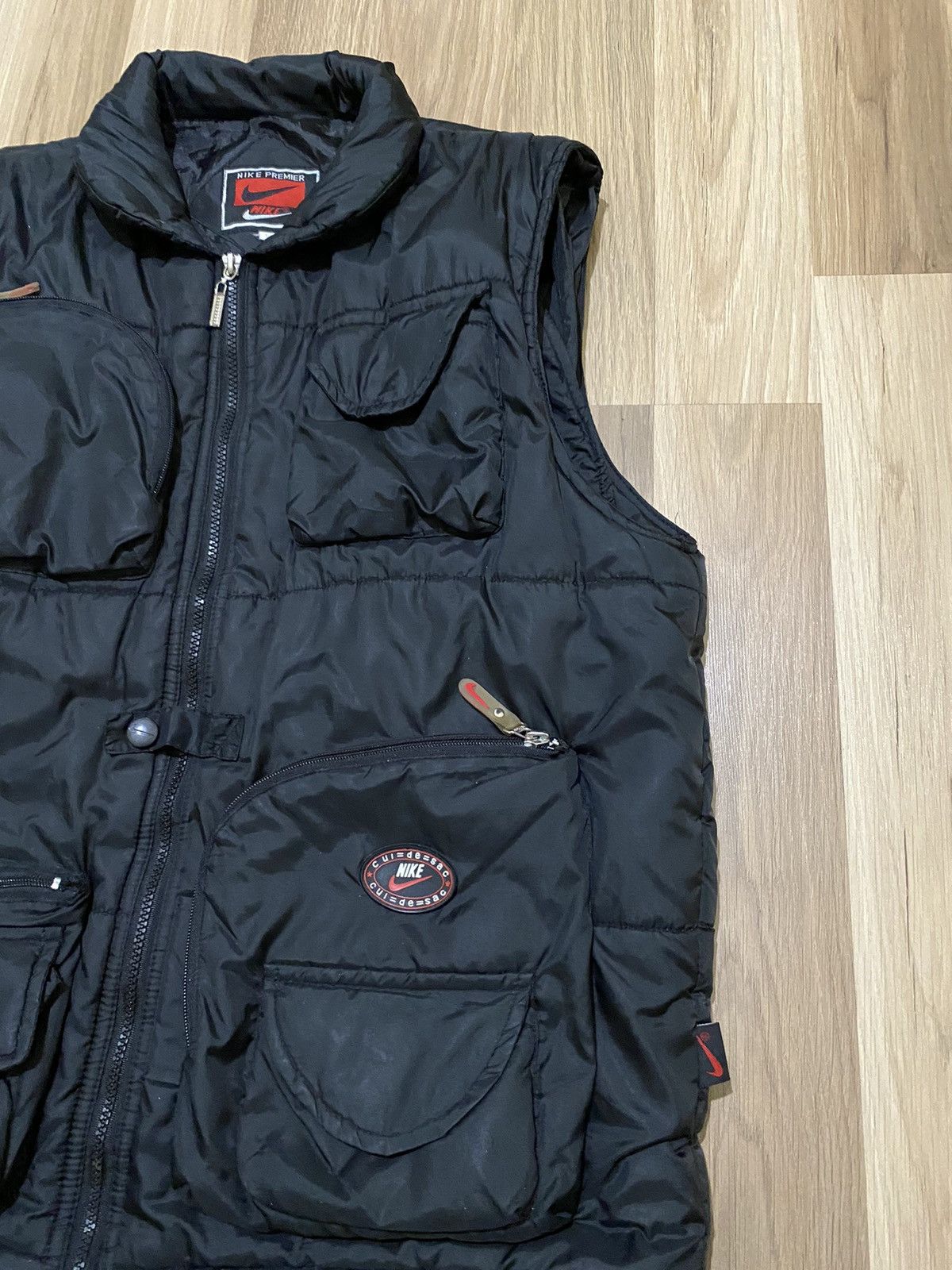 Nike × Vintage NIKE PREMIER VINTAGE PUFFER VEST Size US L / EU 52-54 / 3 - 3 Thumbnail