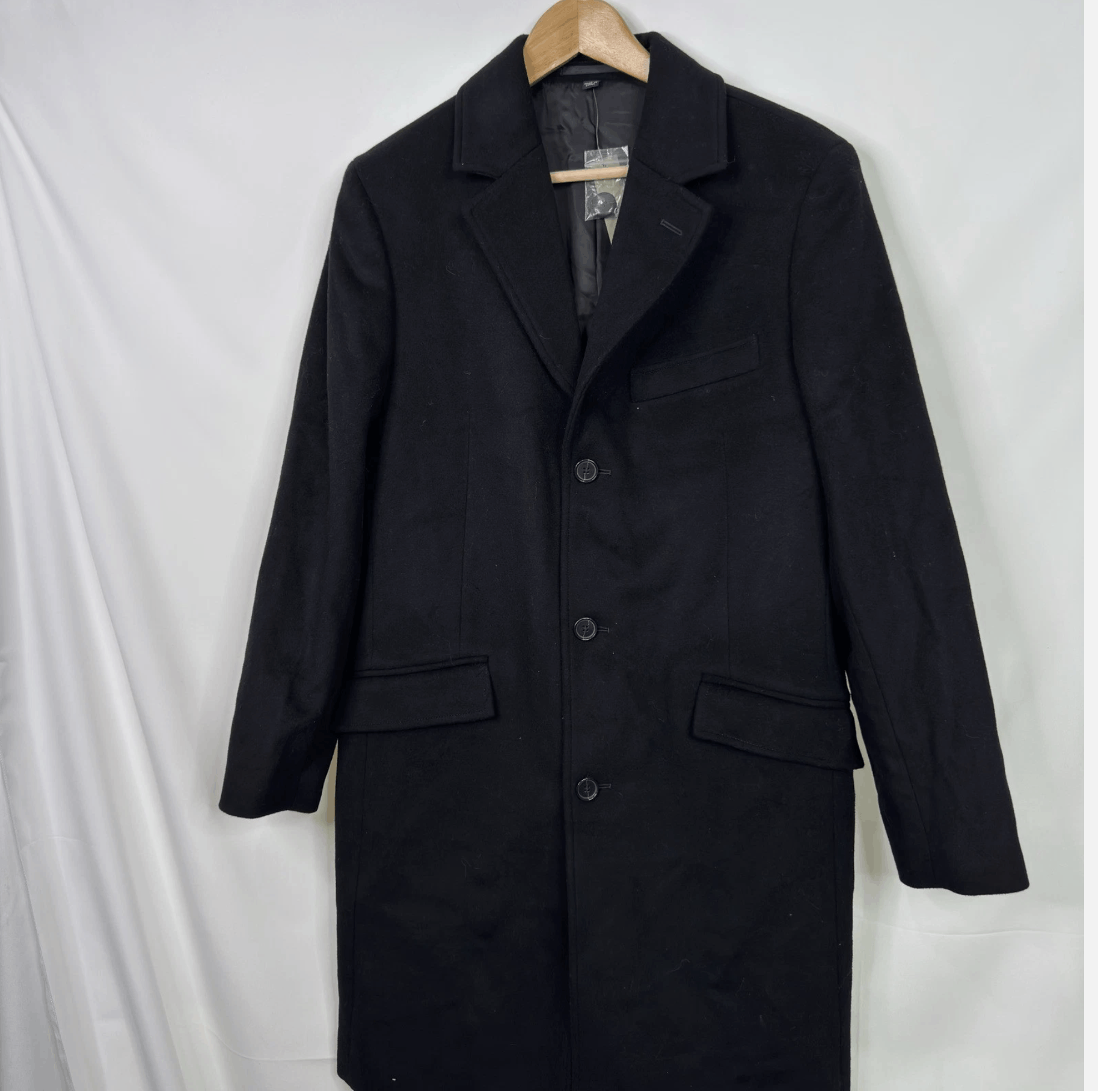 J.Crew J Crew Men Rivington Topcoat Italian Wool Cashmere Blend NWT Size US S / EU 44-46 / 1 - 2 Thumbnail
