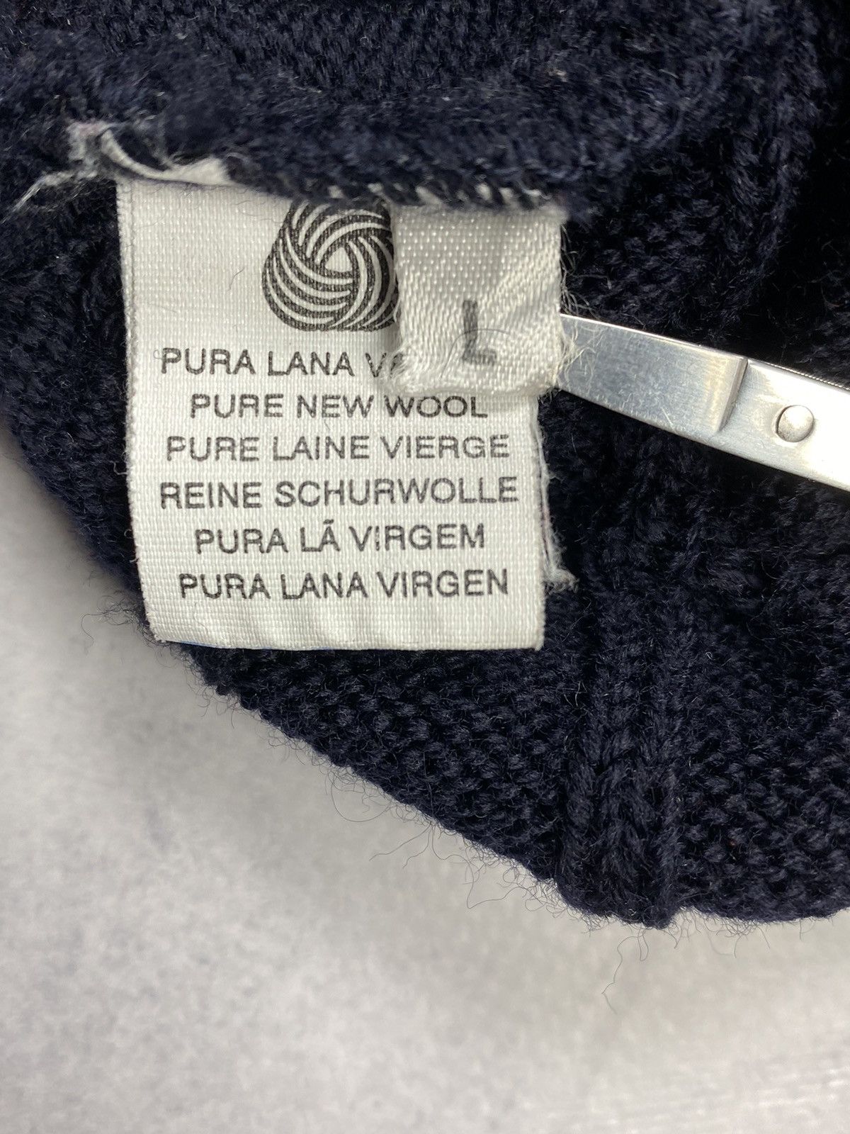 Paul & Shark Vintage Paul Shark Wool Italy Designer Knit Sweater Size US L / EU 52-54 / 3 - 16 Thumbnail