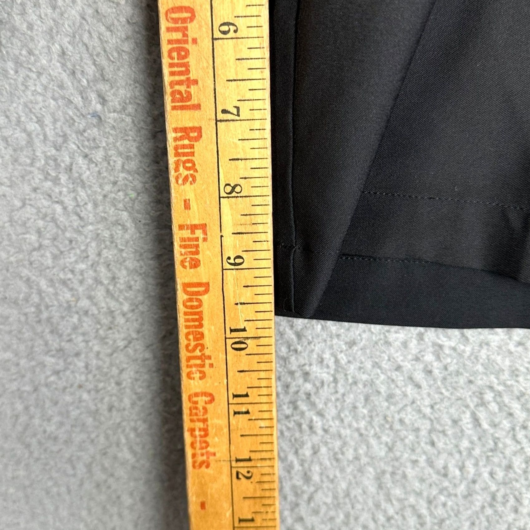 Vintage Dunning Shorts Mens 30 Black Performance Golf Chino Flat Front Stretch Pockets Size US 30 / EU 46 - 7 Thumbnail