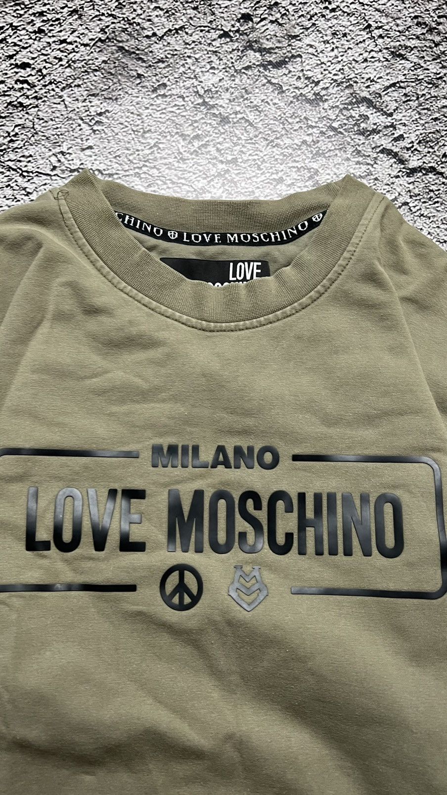 Moschino Love moschino big logo sweatshirt Size US M / EU 48-50 / 2 - 3 Thumbnail