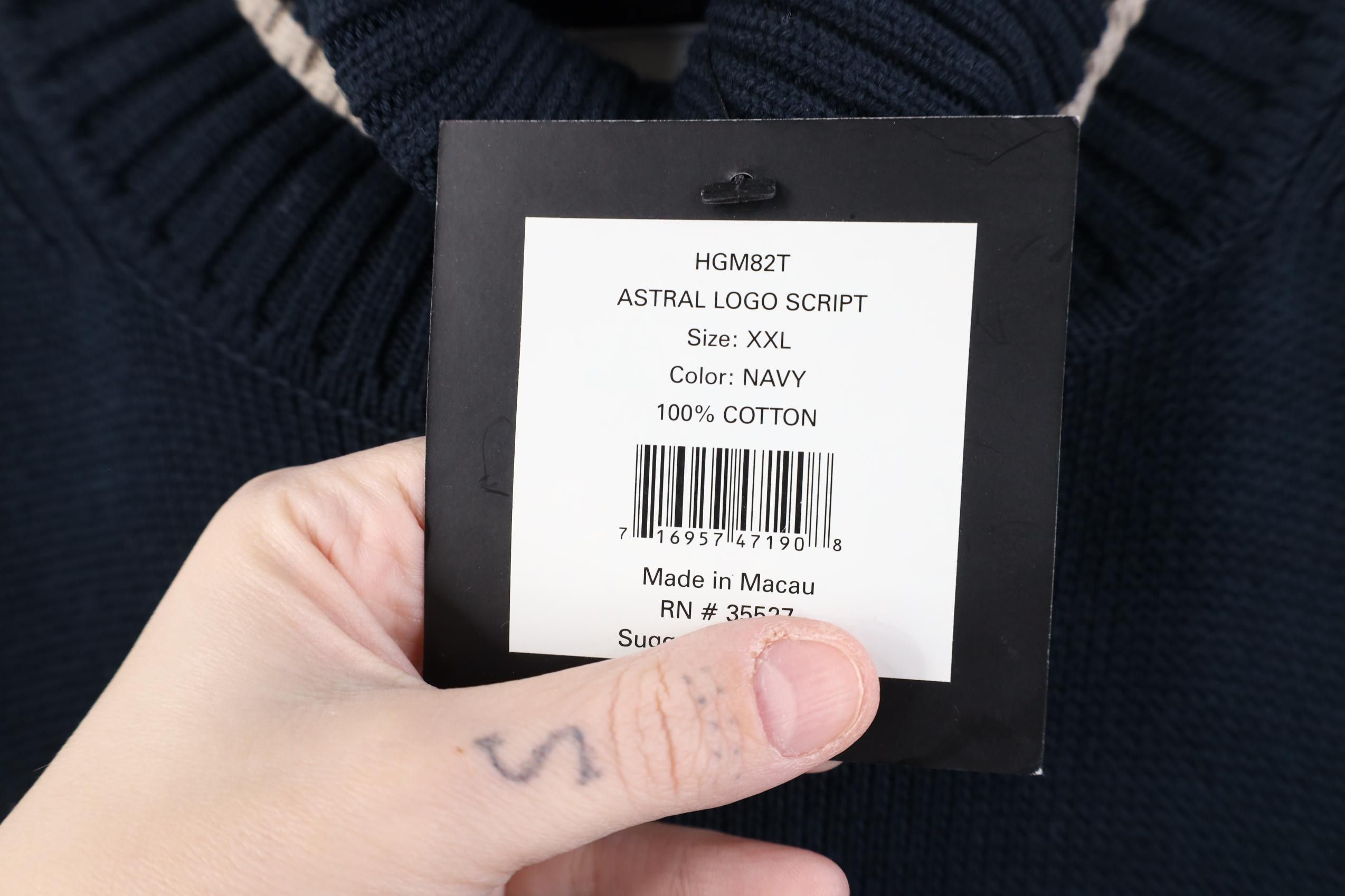 Marithe + Francois Girbaud Deadstock Vintage 90s Marithe Francois Girbaud Sweater Blue Size US XXL / EU 58 / 5 - 6 Thumbnail