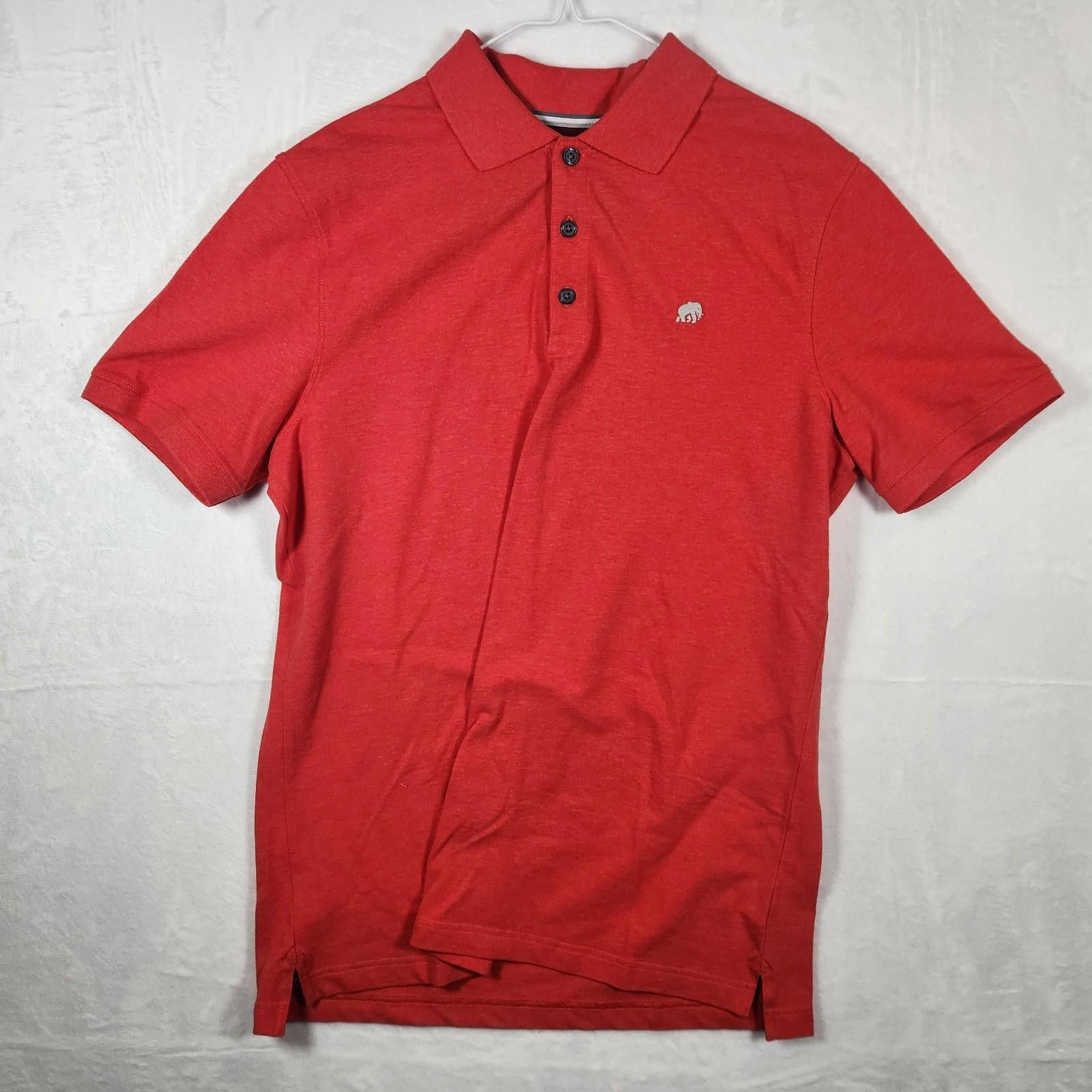 Banana Republic Banana Republic Short Sleeve Polo Shirt Red Mens Size Large Size US L / EU 52-54 / 3 - 1 Thumbnail